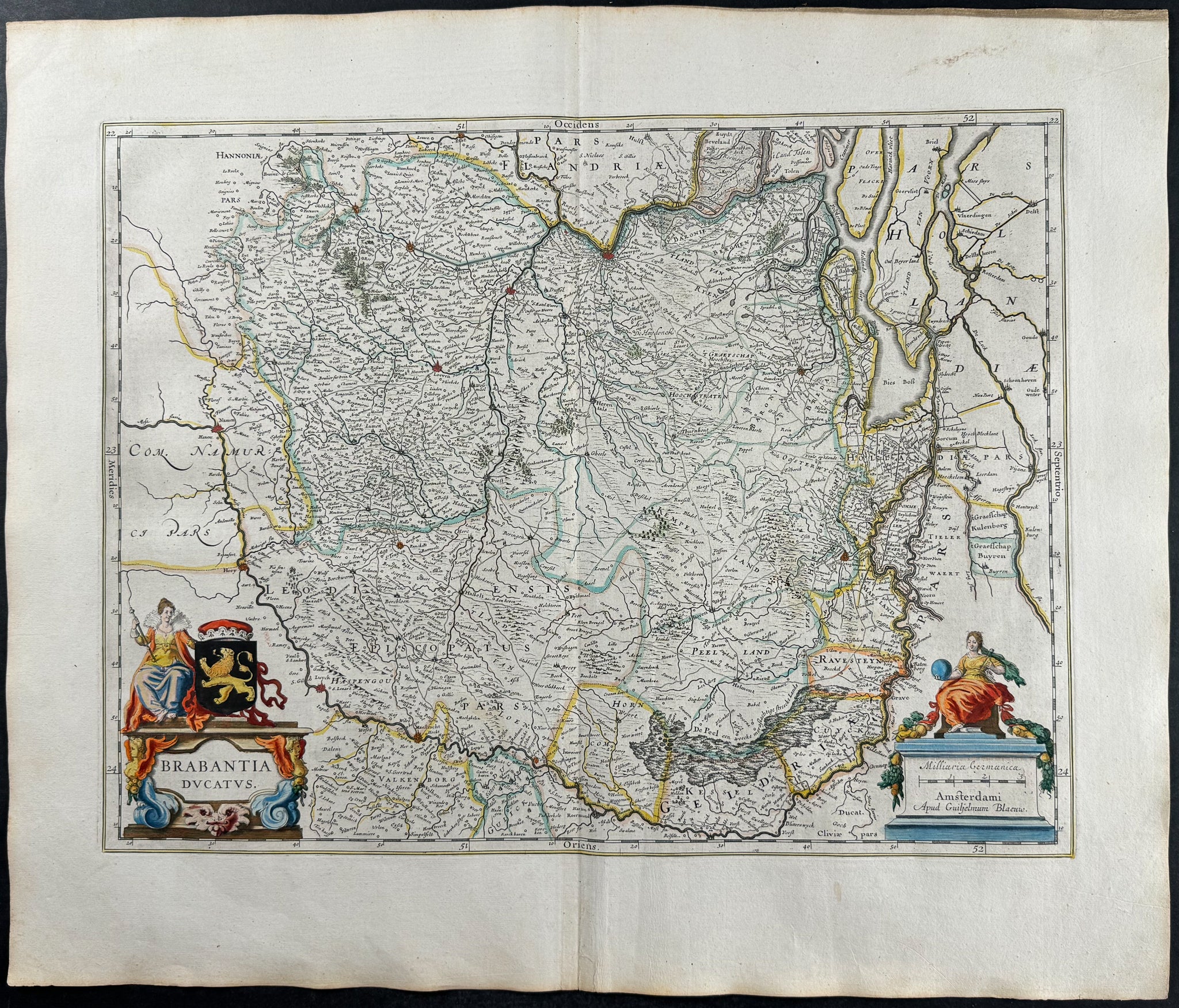 Map of Netherlands: Brabant