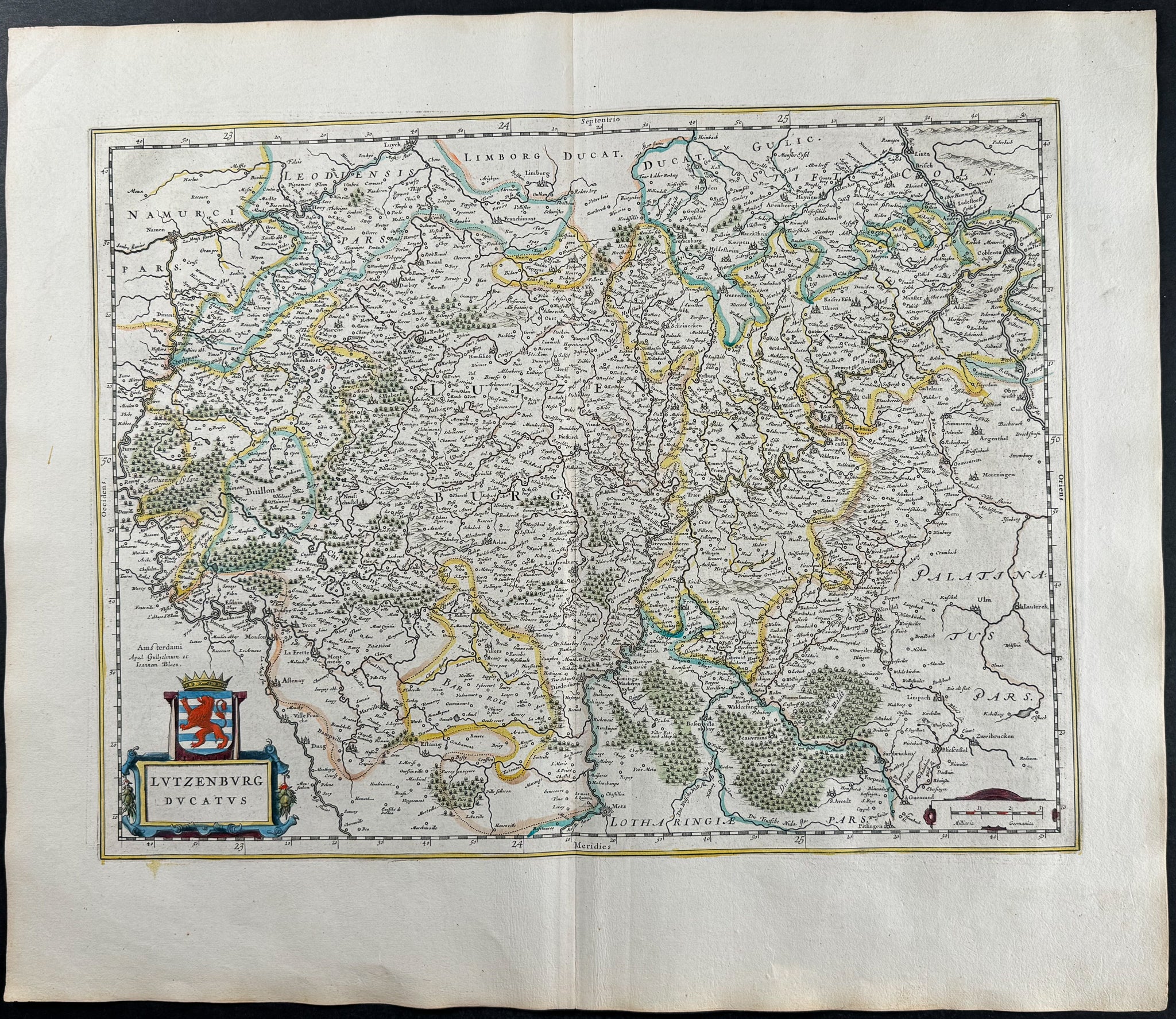 Map of Switzerland: Lutzenburg