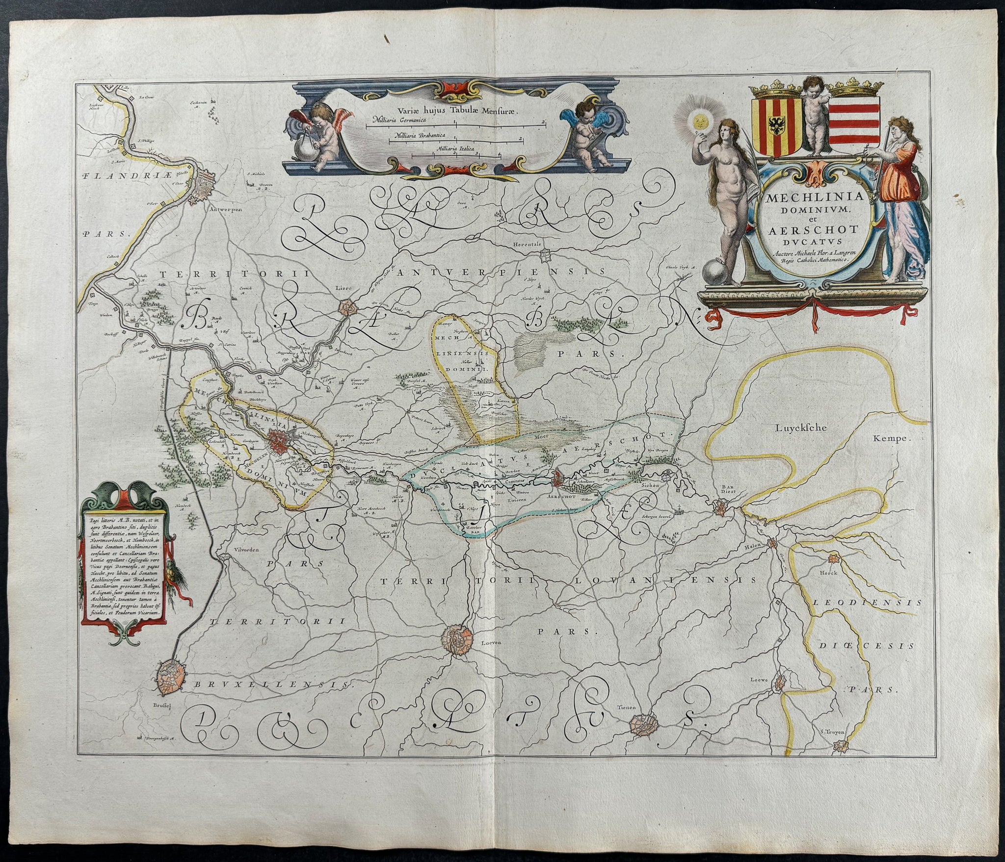 Map of Belgiuim
