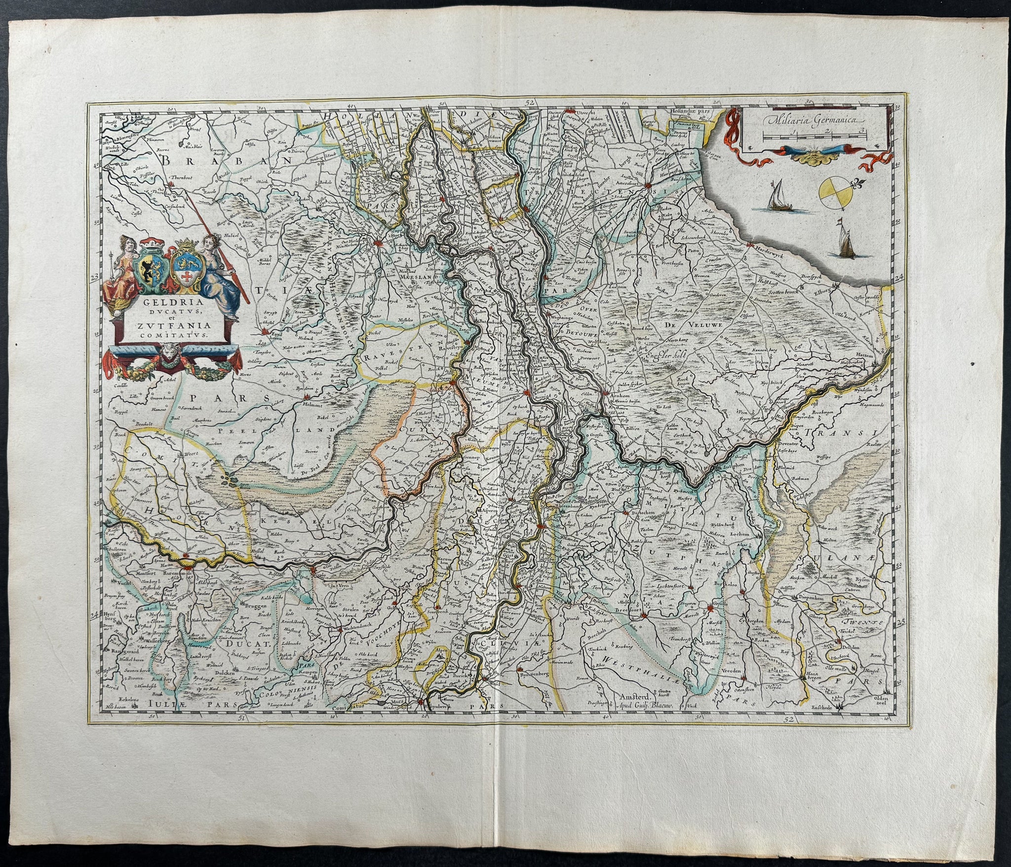 Map of Duchy of Guelders