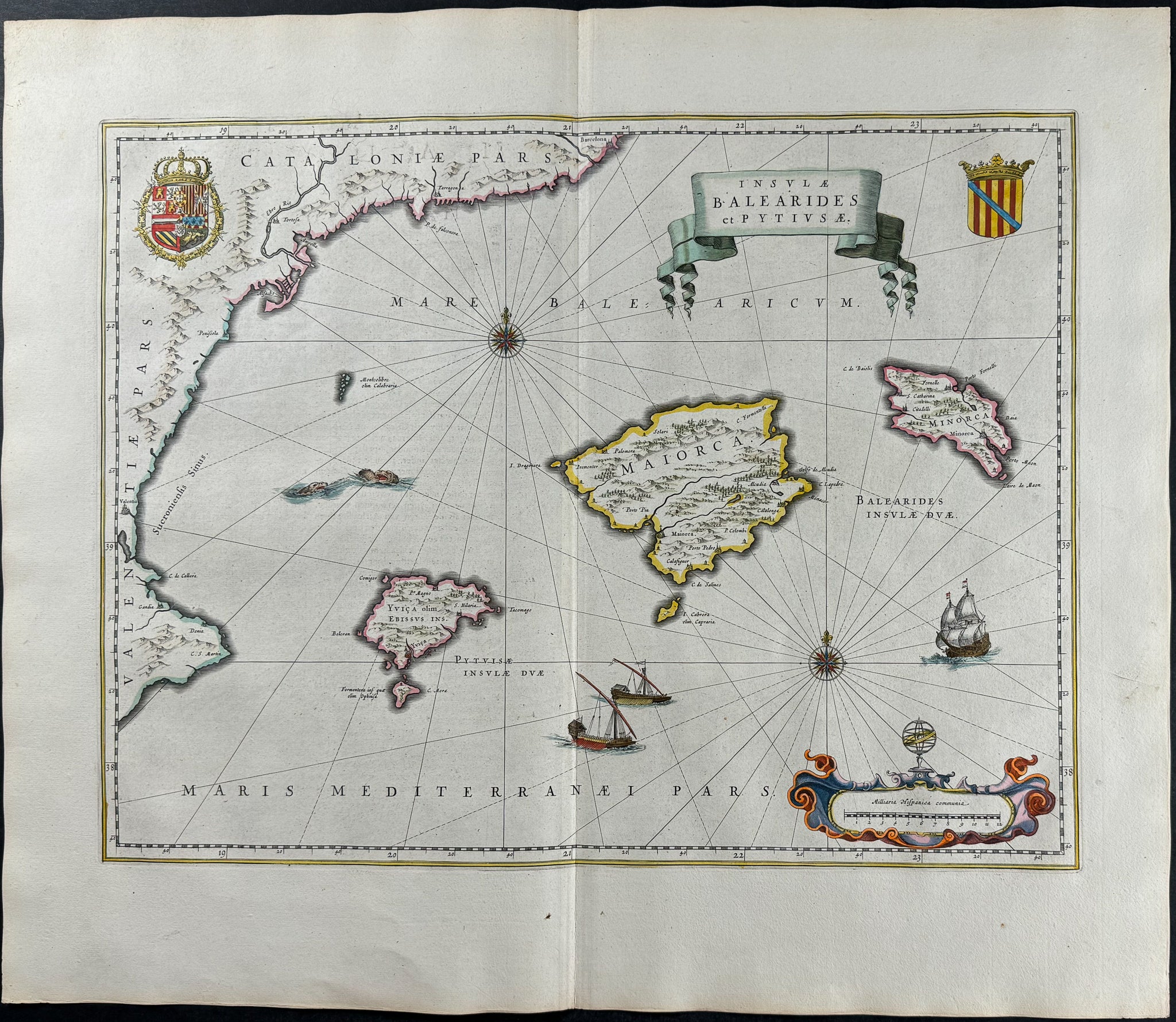 Map of Spain: Menorca (Minorca)