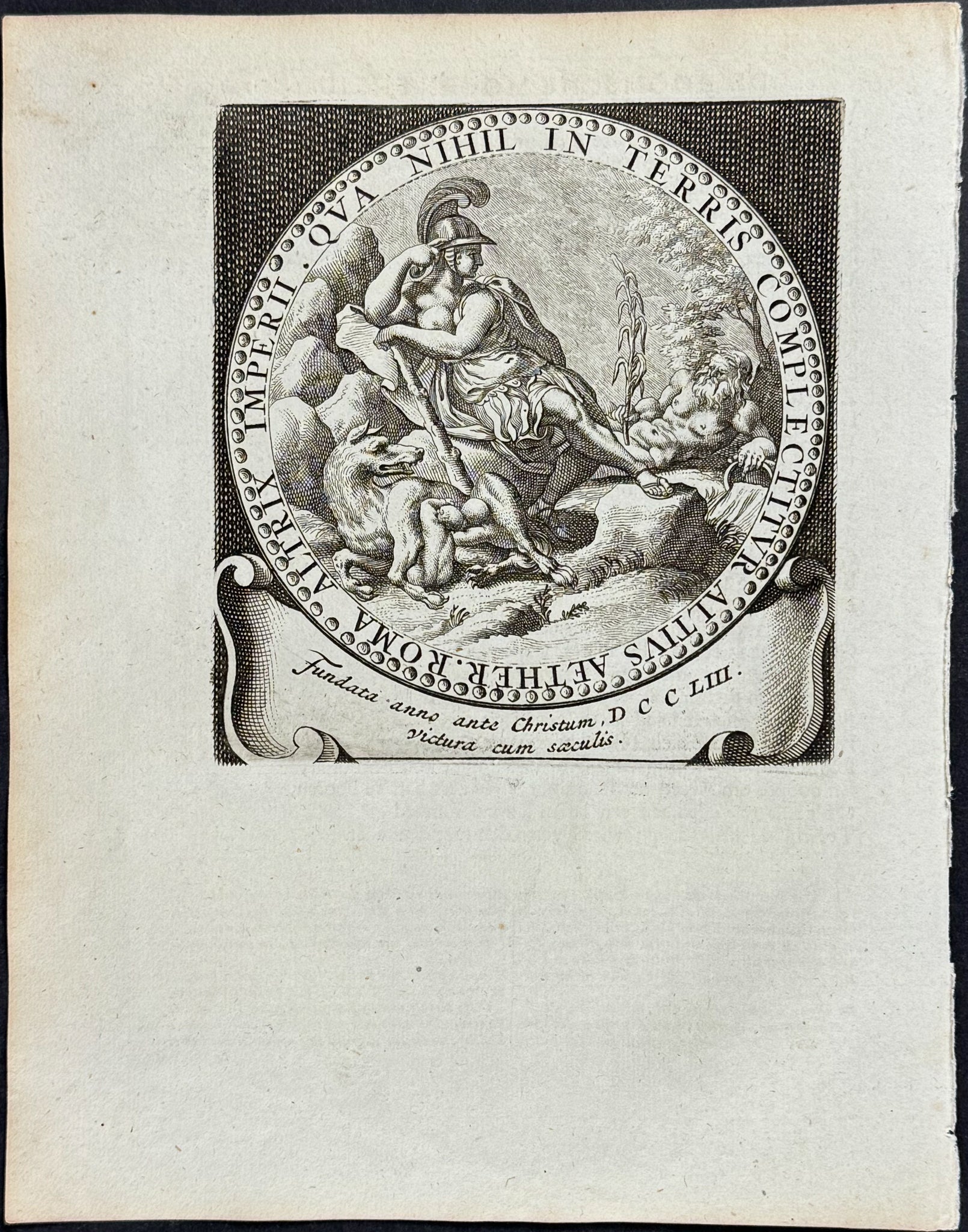 Roman Allegorical Scene of Roman Empire