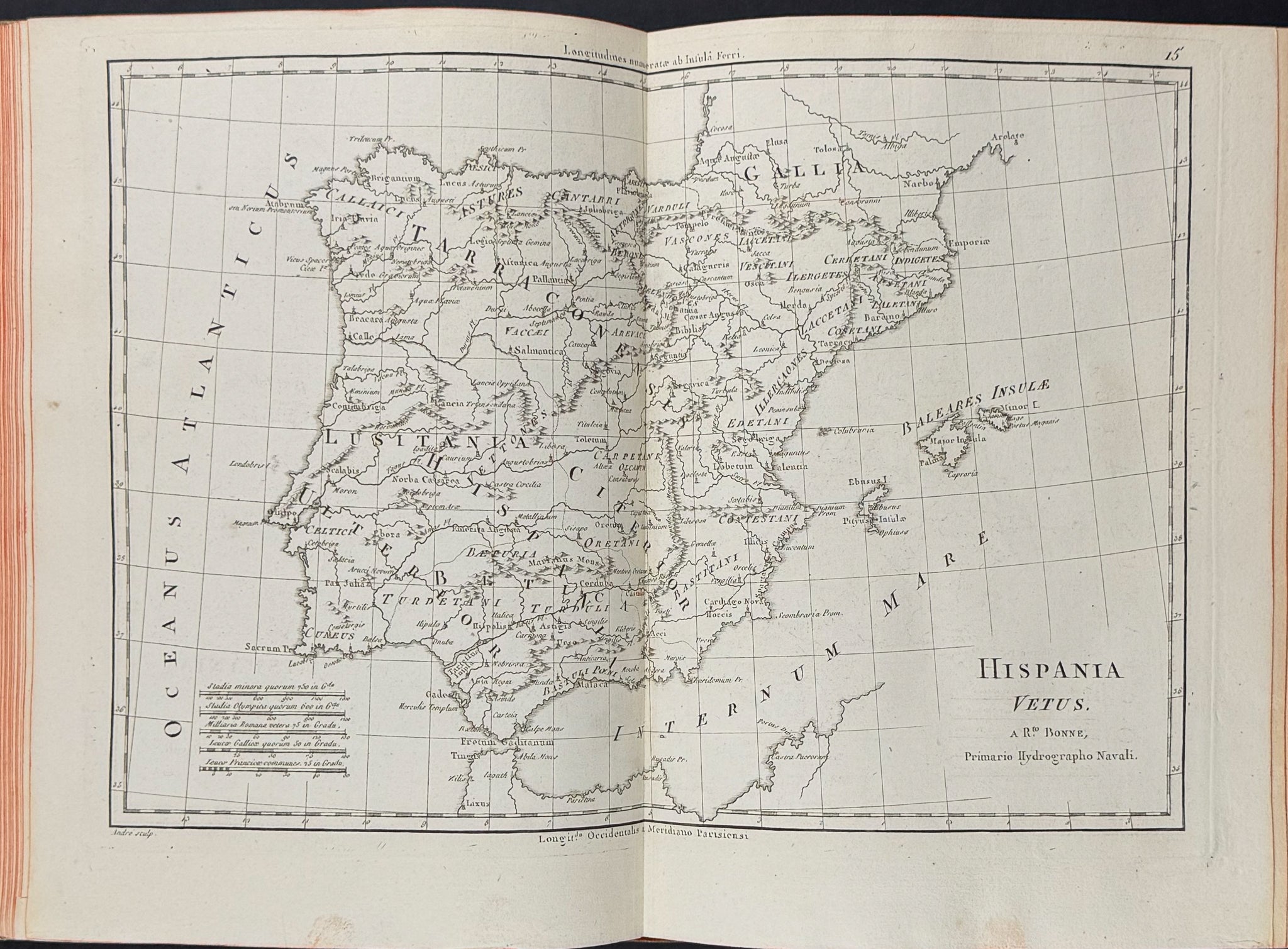 Bonne & Desmarest's Atlas Encyclopedique - Two Volumes with 140 Engraved Maps & 2 Frontispieces