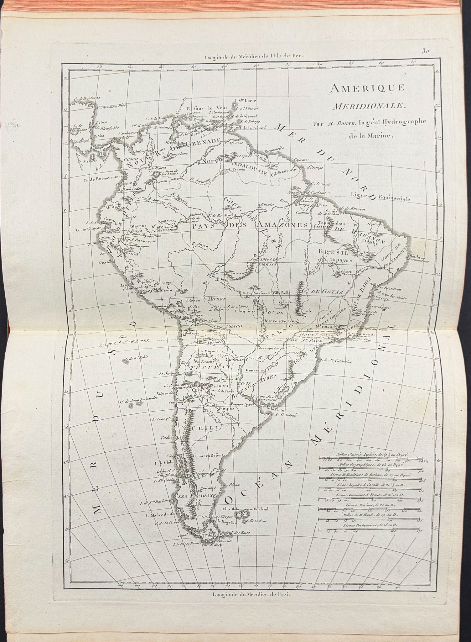Bonne & Desmarest's Atlas Encyclopedique - Two Volumes with 140 Engraved Maps & 2 Frontispieces