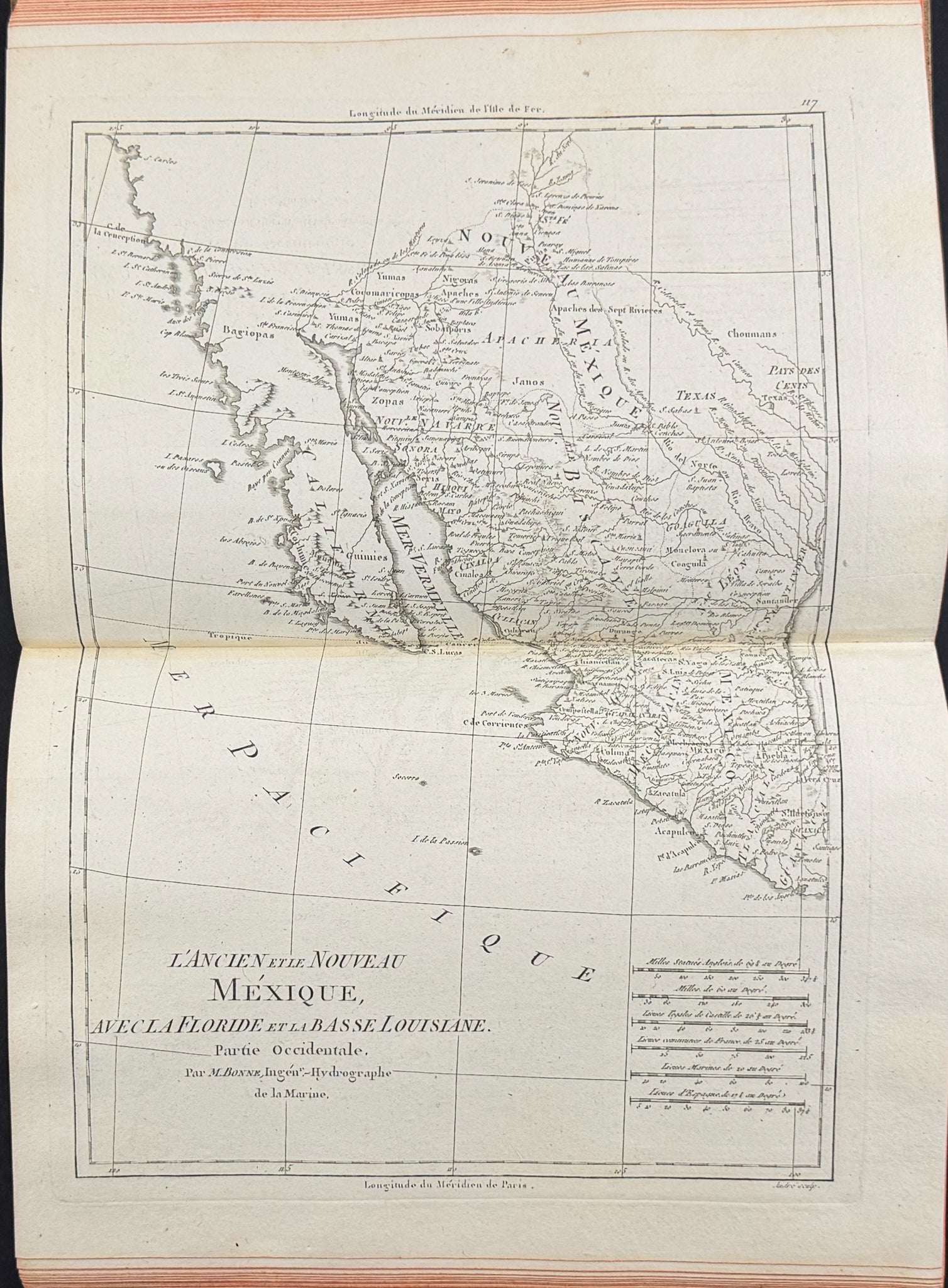 Bonne & Desmarest's Atlas Encyclopedique - Two Volumes with 140 Engraved Maps & 2 Frontispieces