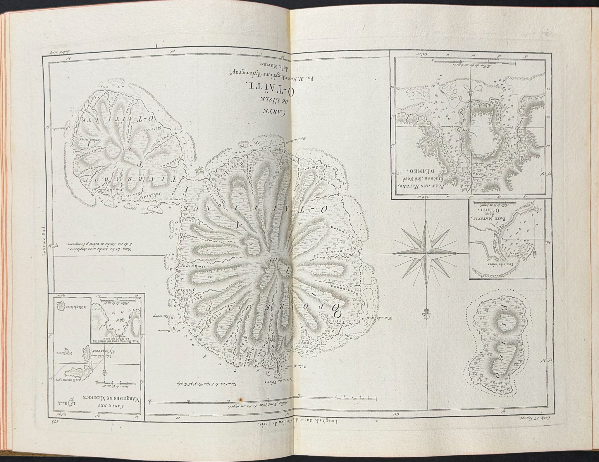 Bonne & Desmarest's Atlas Encyclopedique - Two Volumes with 140 Engraved Maps & 2 Frontispieces