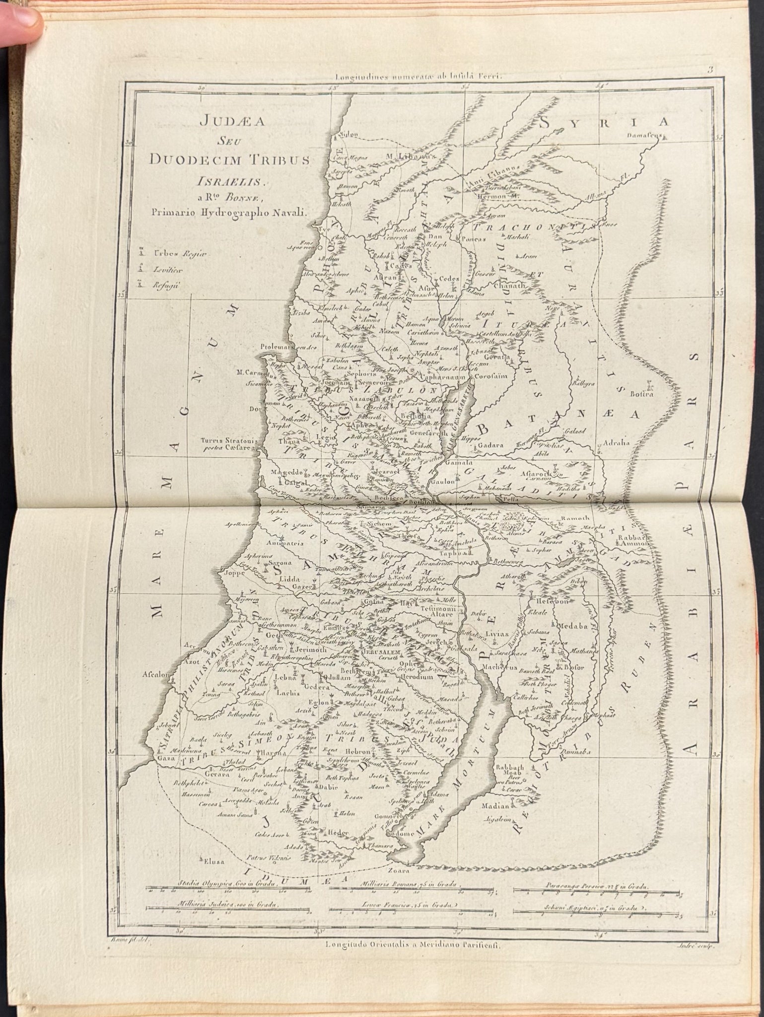 Bonne & Desmarest's Atlas Encyclopedique - Two Volumes with 140 Engraved Maps & 2 Frontispieces