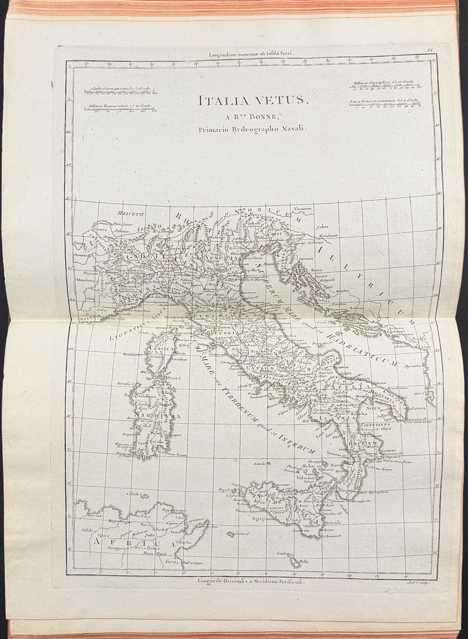 Bonne & Desmarest's Atlas Encyclopedique - Two Volumes with 140 Engraved Maps & 2 Frontispieces