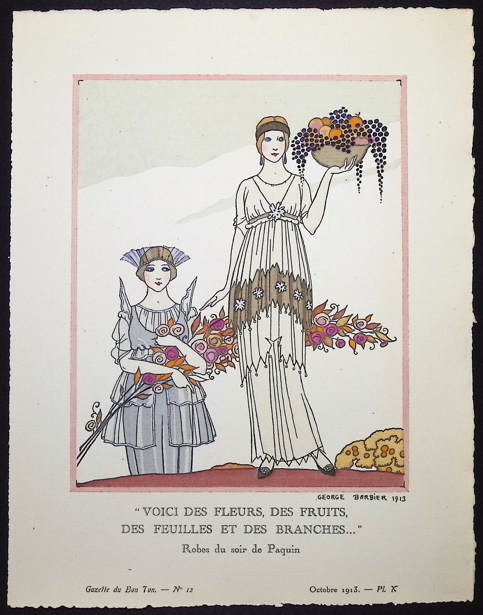 Voici des Fleurs, des Fruits, des Feuilles et des Branches…