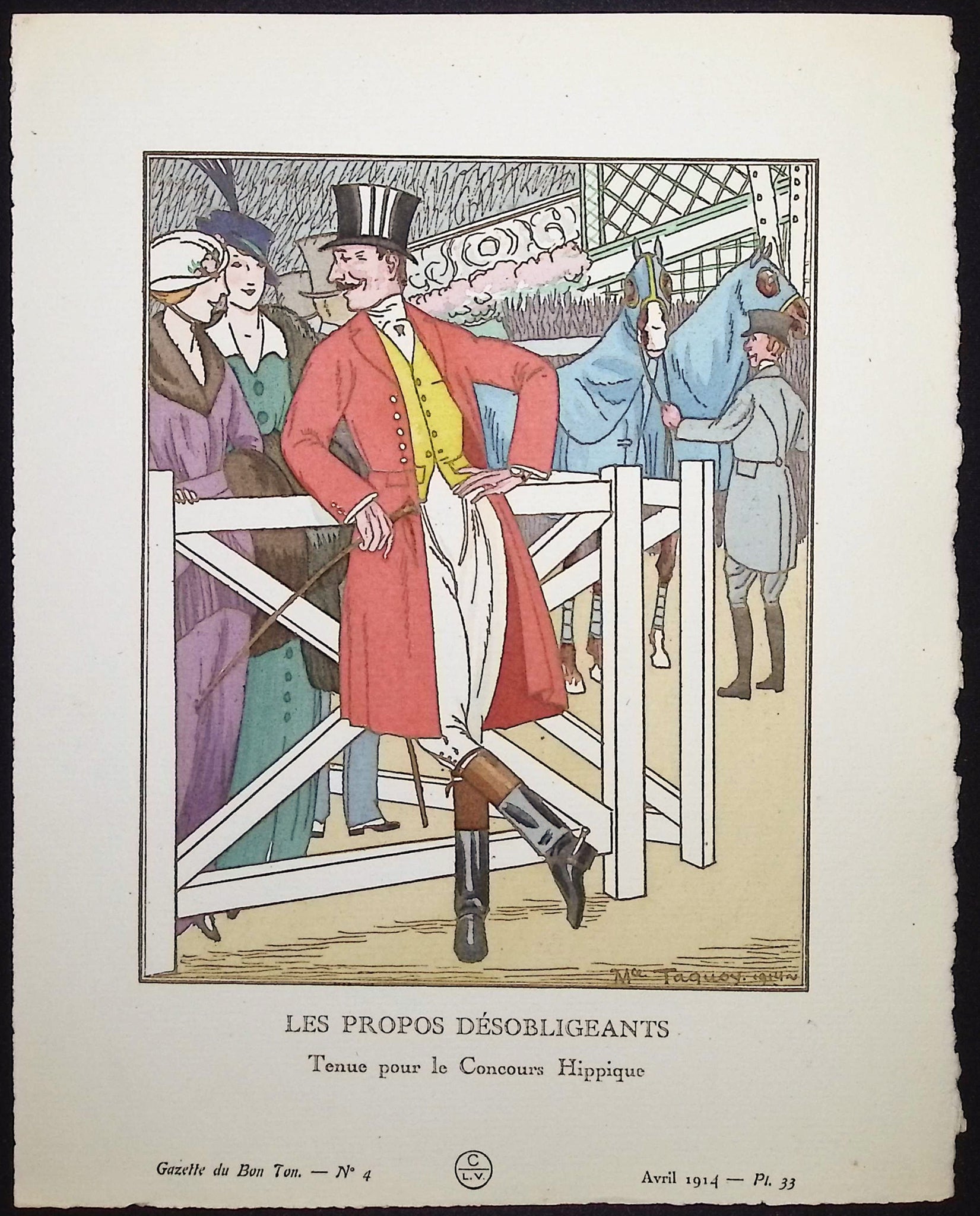 Les Propos Desobligeants
