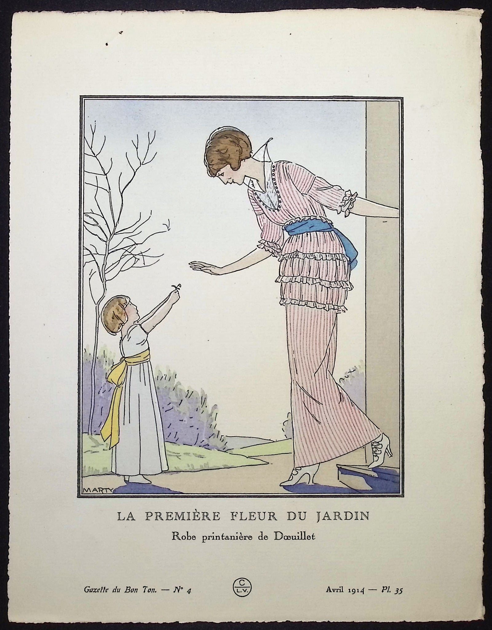 La Premiere Fleur du Jardin