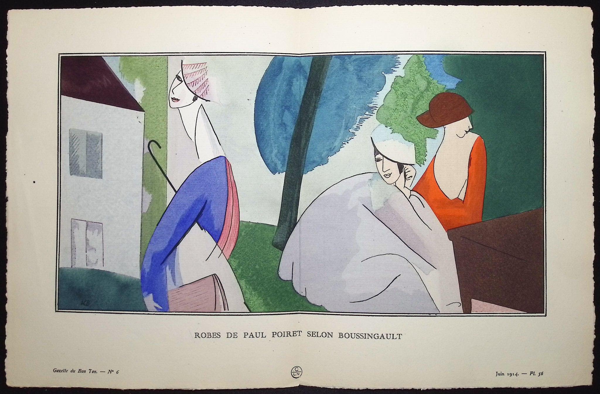 Robes de Paul Poiret Selon Boussingault