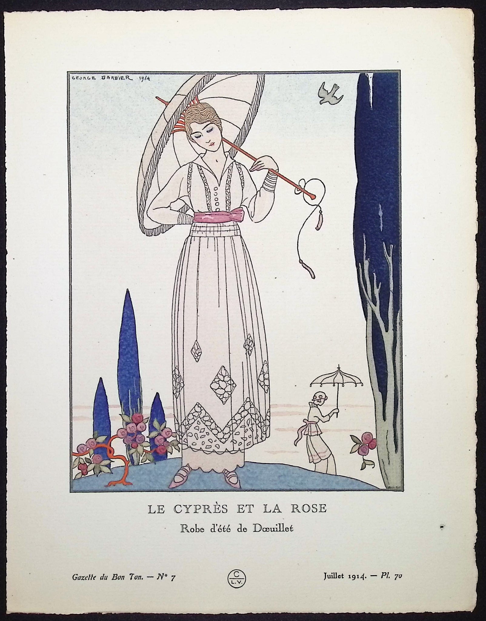 Le Cypres et la Rose