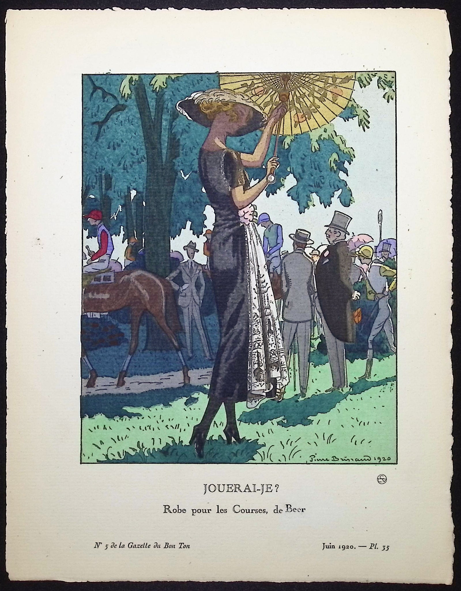Jouerai-Je? - Robe pour les Courses de Beer