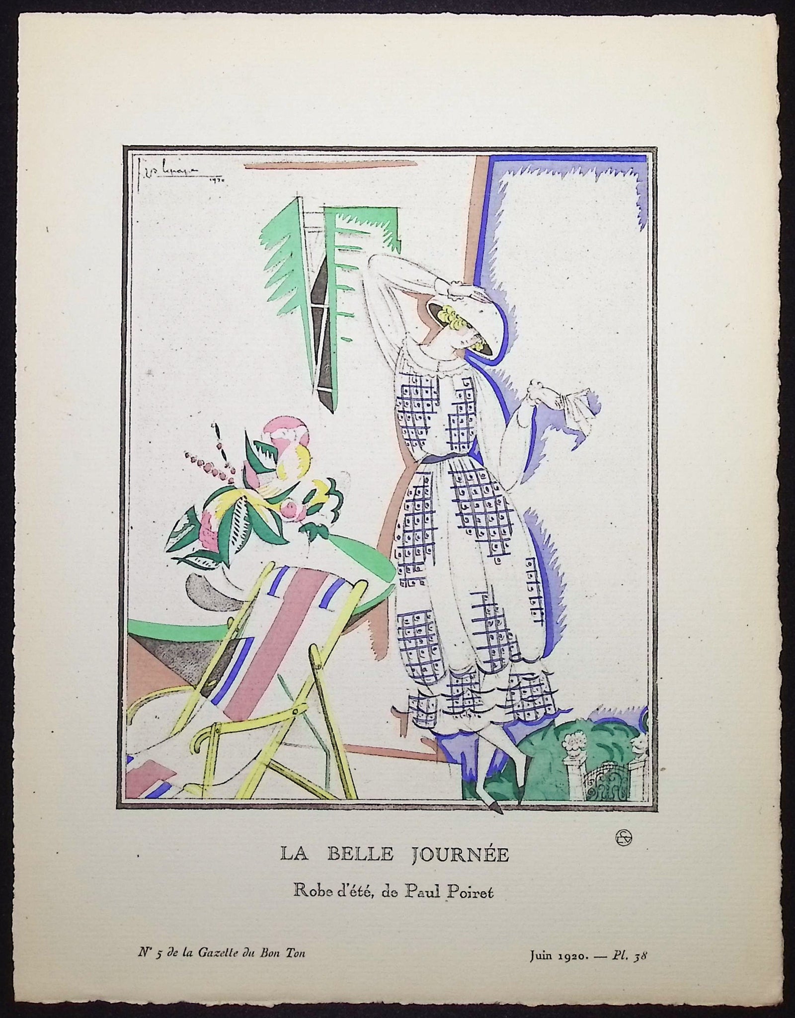La Belle Journee - Robe d'ete de Paul Poiret