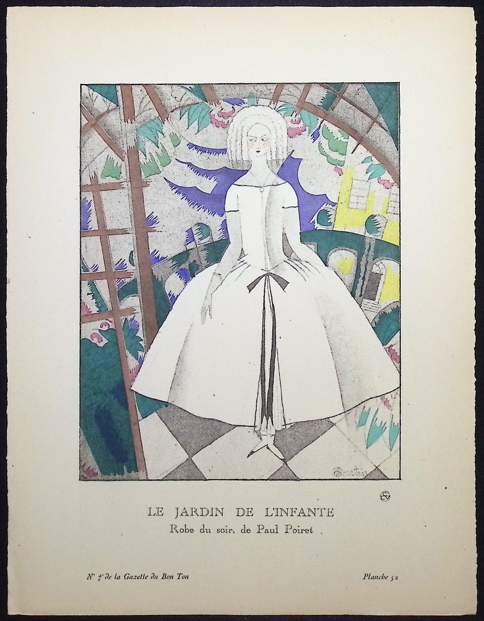 Le Jardin de L'Infante - Robe du soir, de Paul Poiret