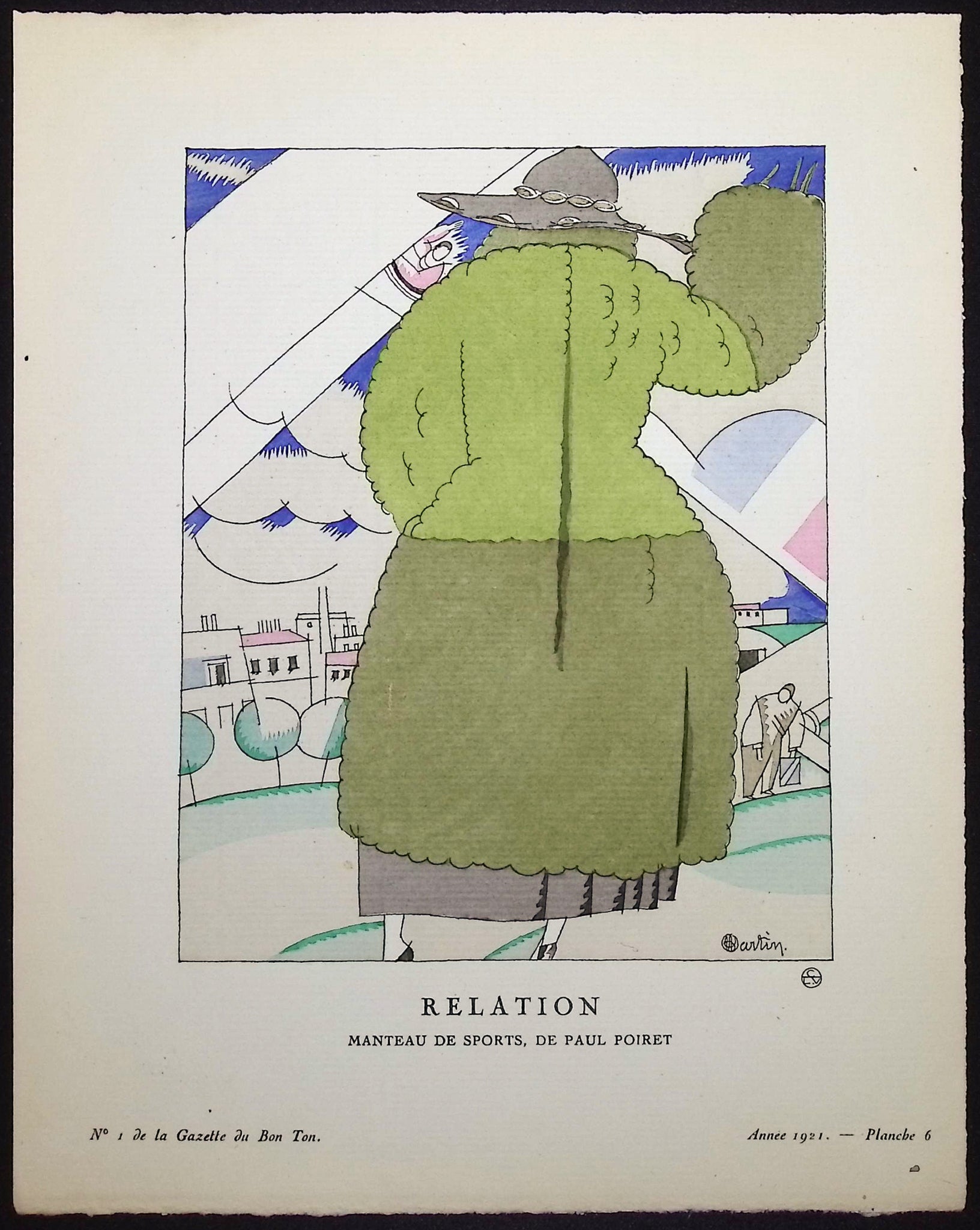 Relation - Manteau de sports de Paul Poiret