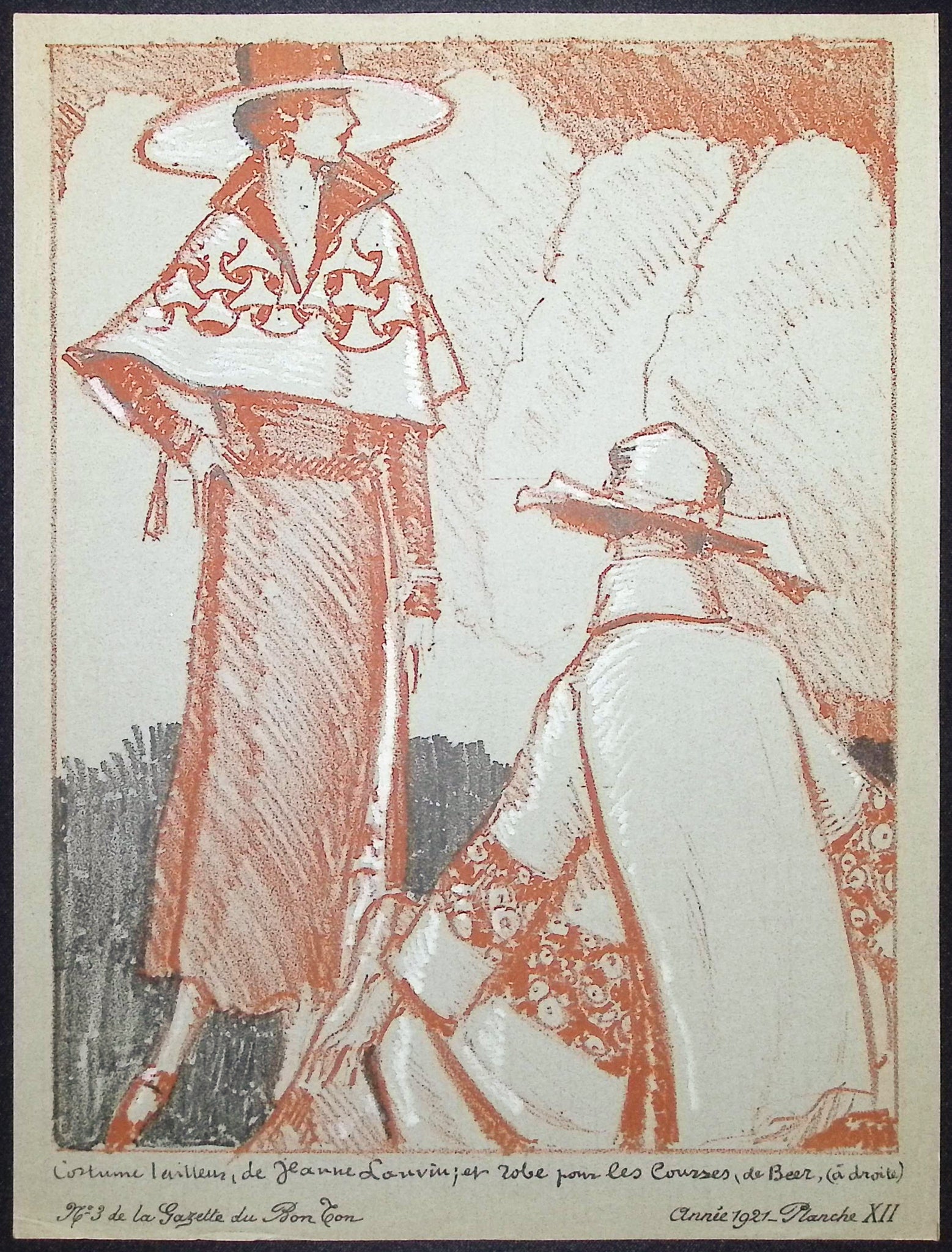 Costume Tailleur, de Jeanne Lauvinier