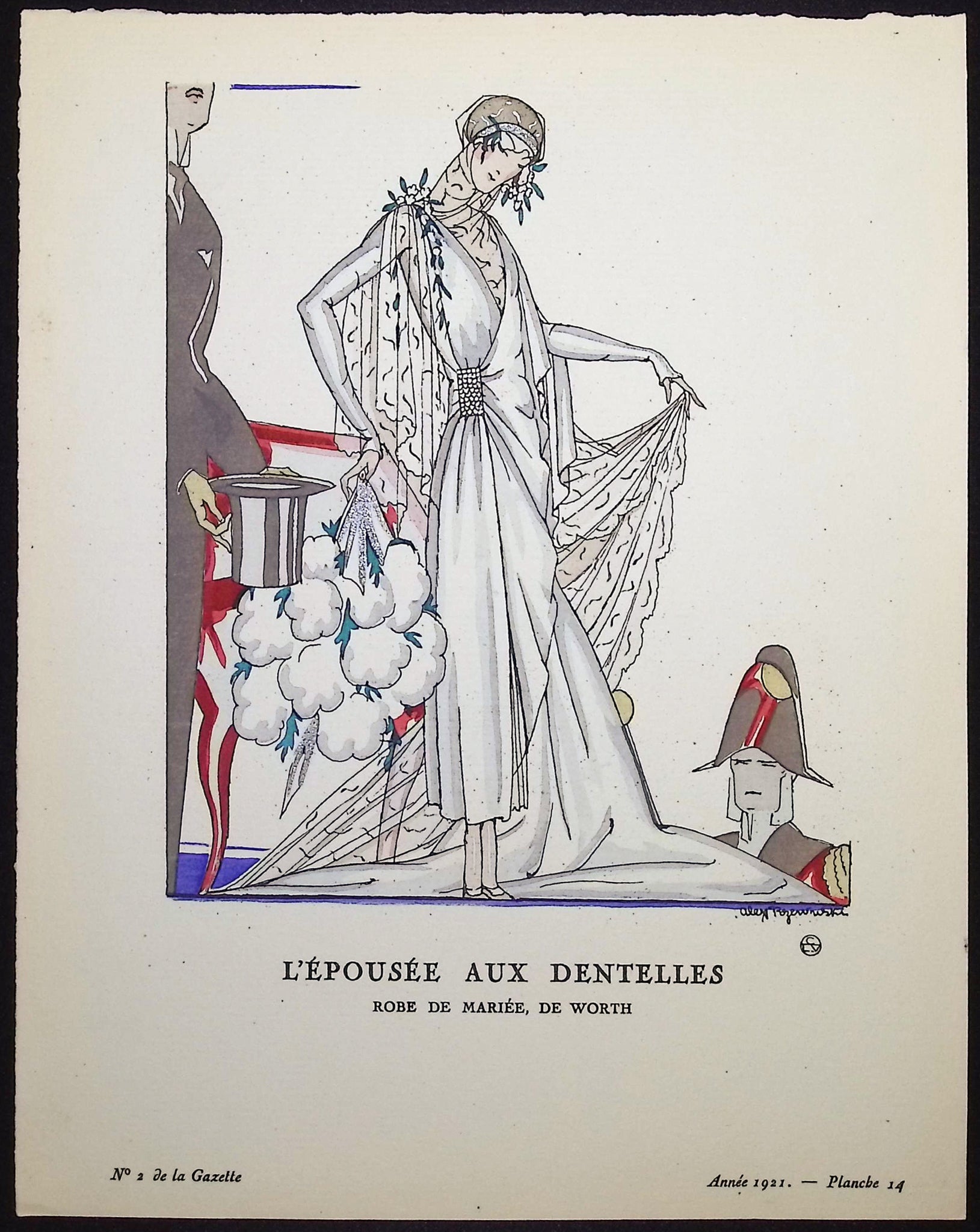 L'Epousee aux Dentelles - Robe de mariee de Worth