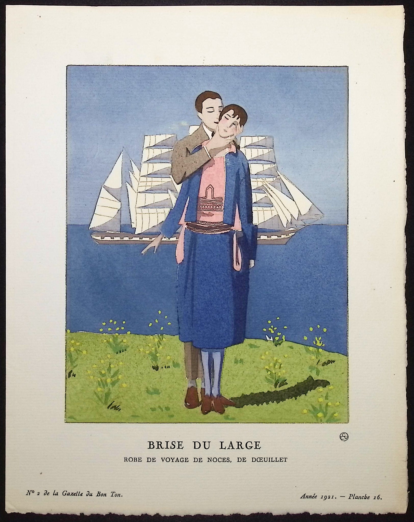 Brise du Large - Robe de voyage de Noces de Doeuillet