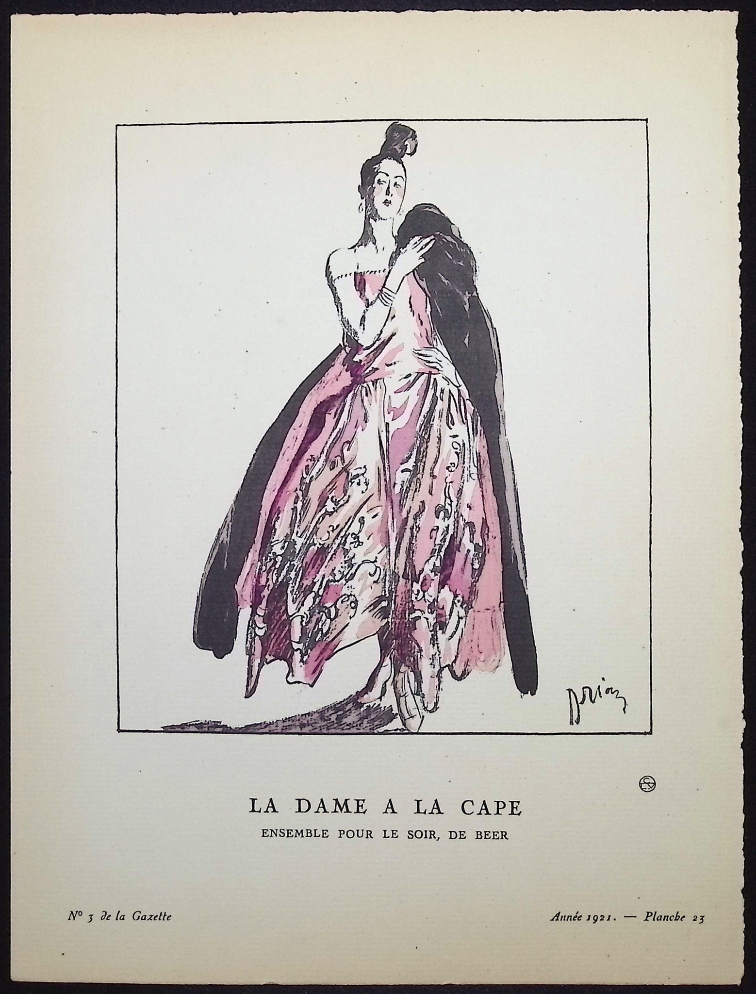 La Dame a la Cape