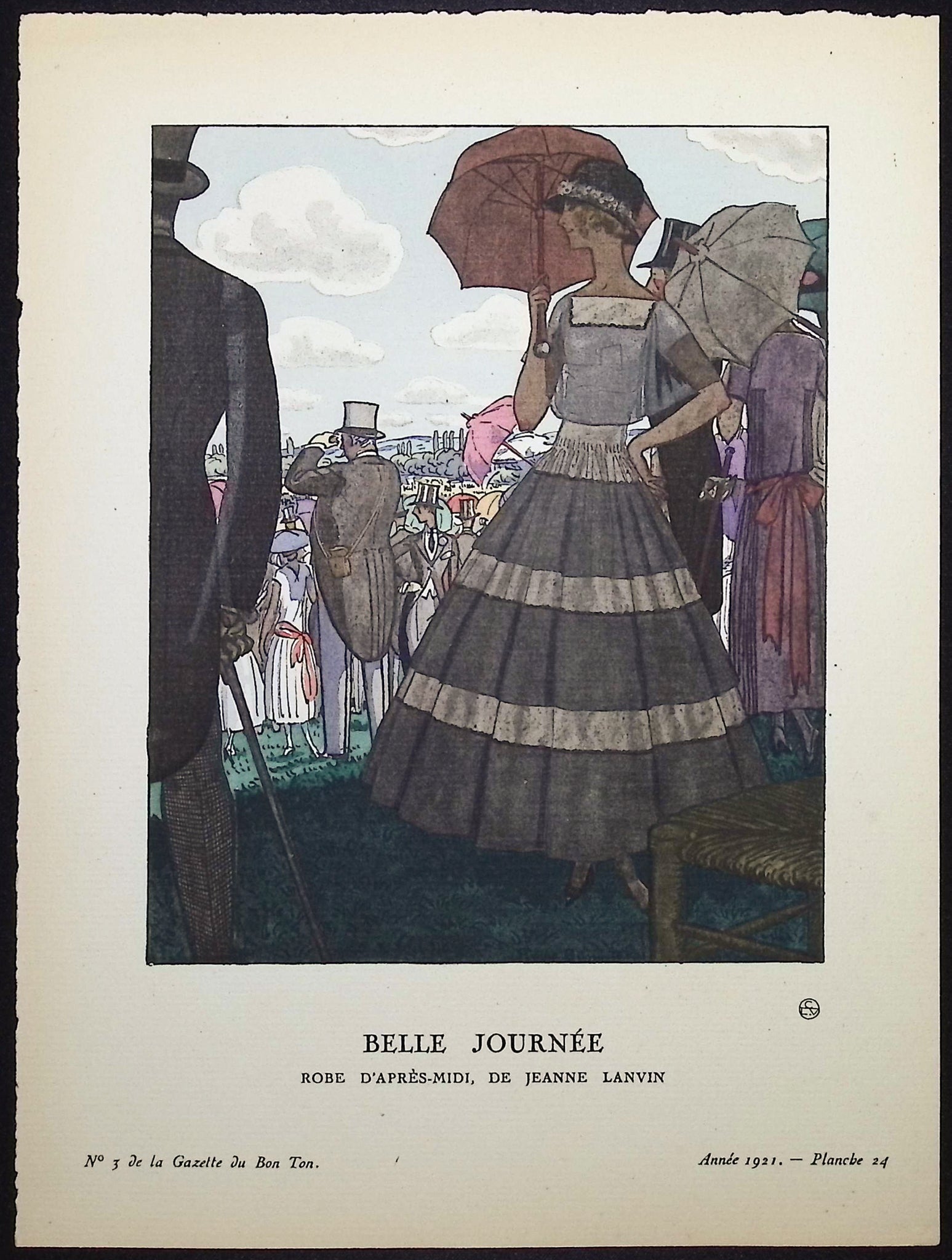 Belle Journee - Robe d'apres-midi de Jeanne Lanvin