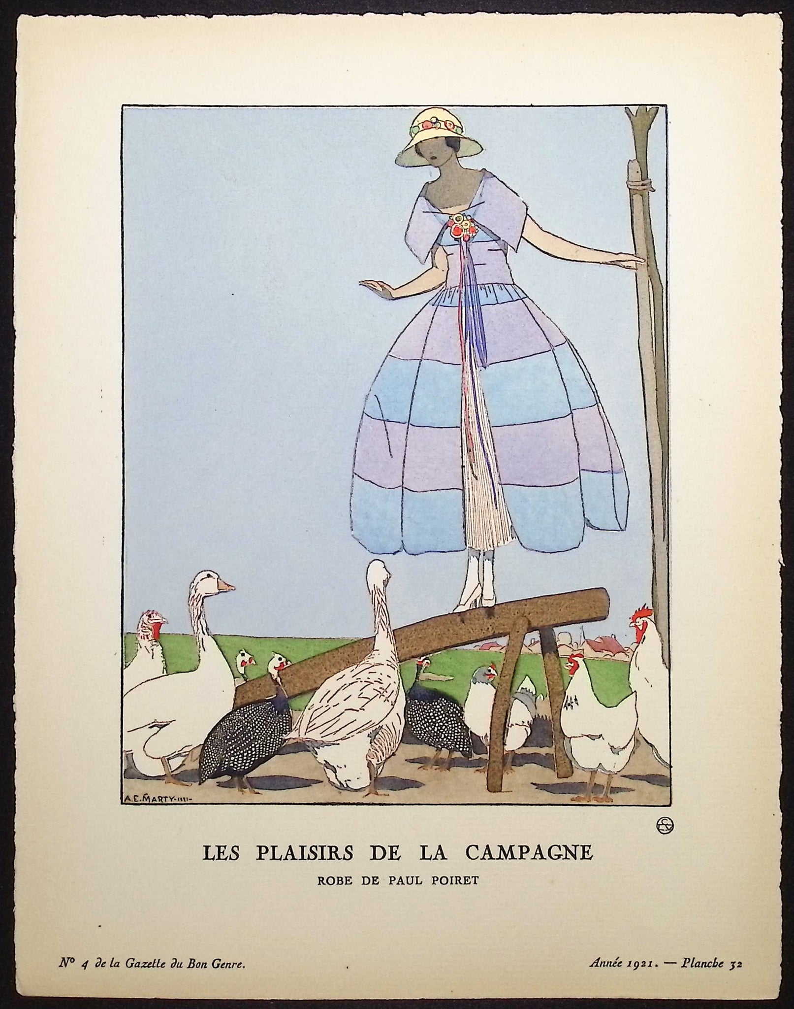 Les Plaisirs de la Campagne - Robe de Paul Poiret