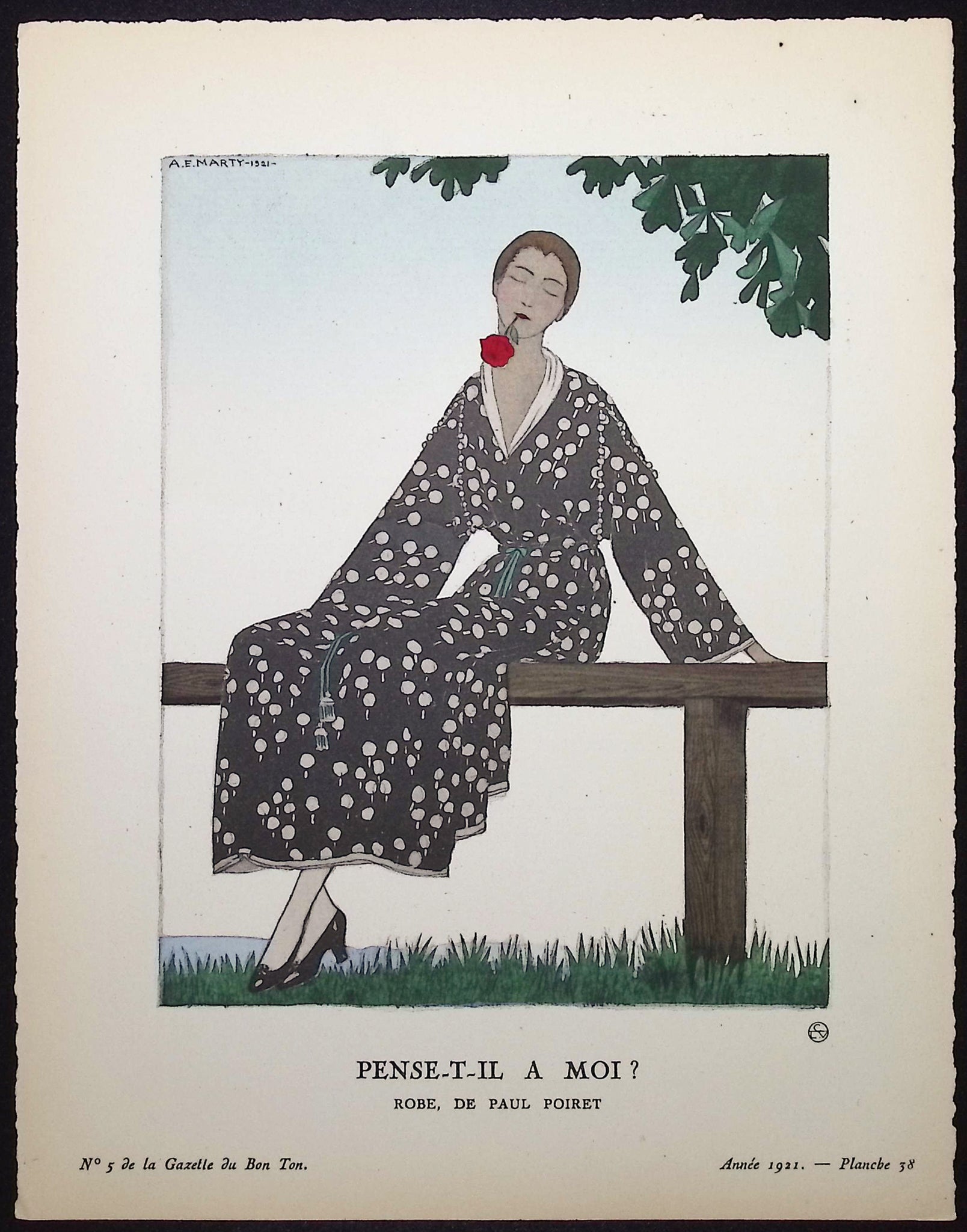 Pense-t-il a Moi? - Robe de Paul Poiret