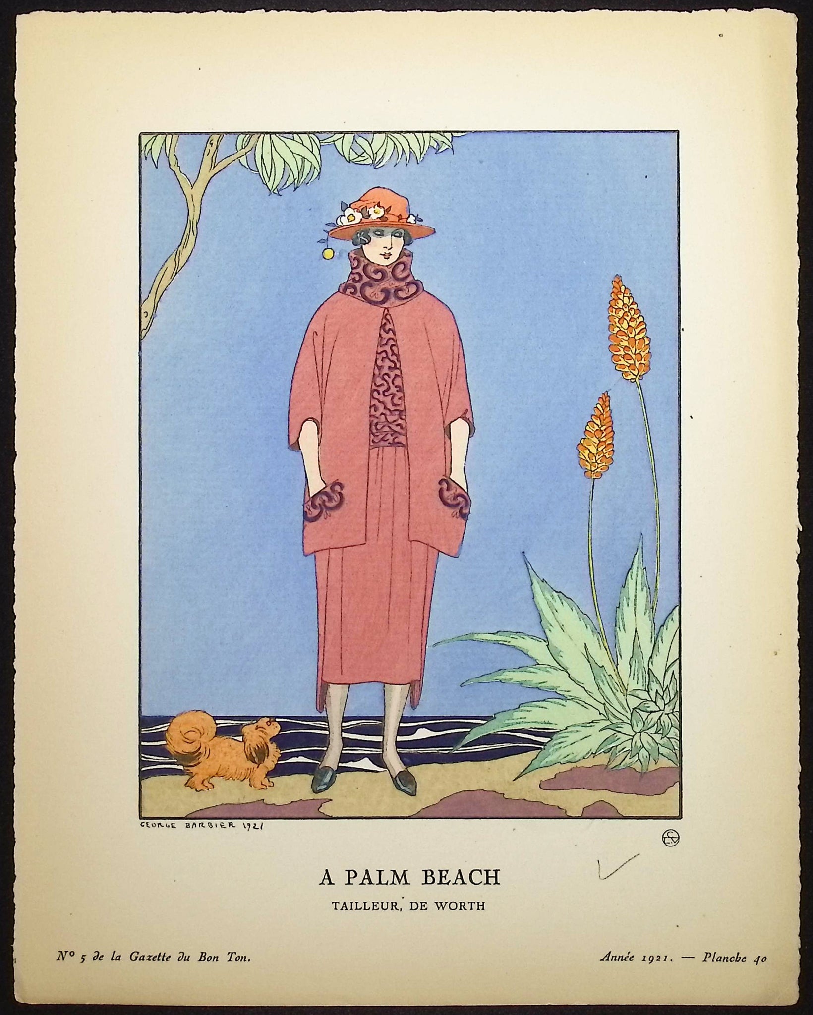 A Palm Beach - Tailleur de Worth