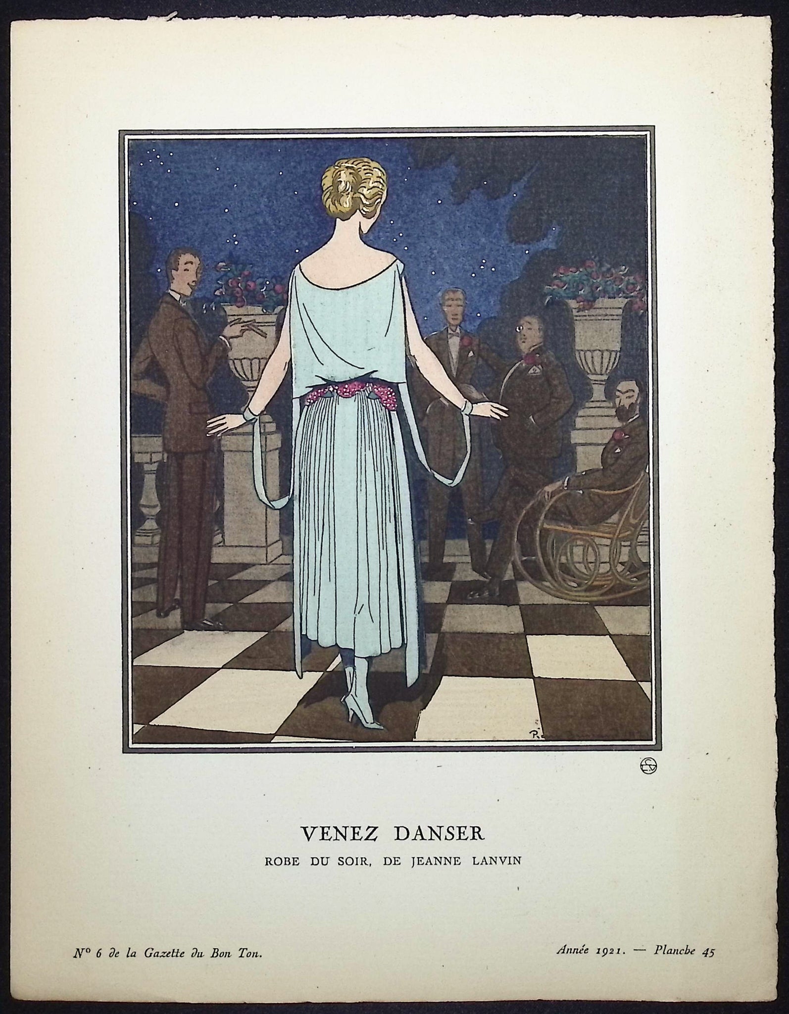 Venez Danser - Robe du soir de Jeanne Lanvin