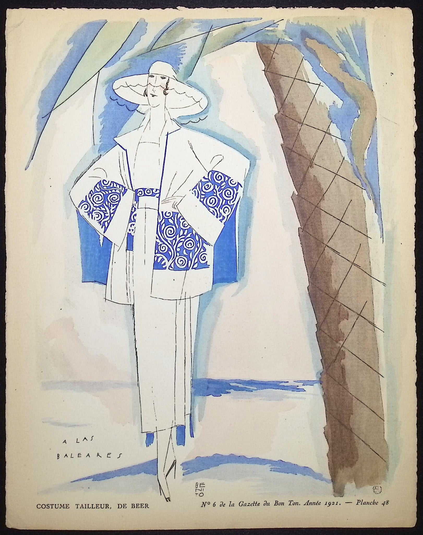 A Las Baleares - Costume Tailleur de Beer