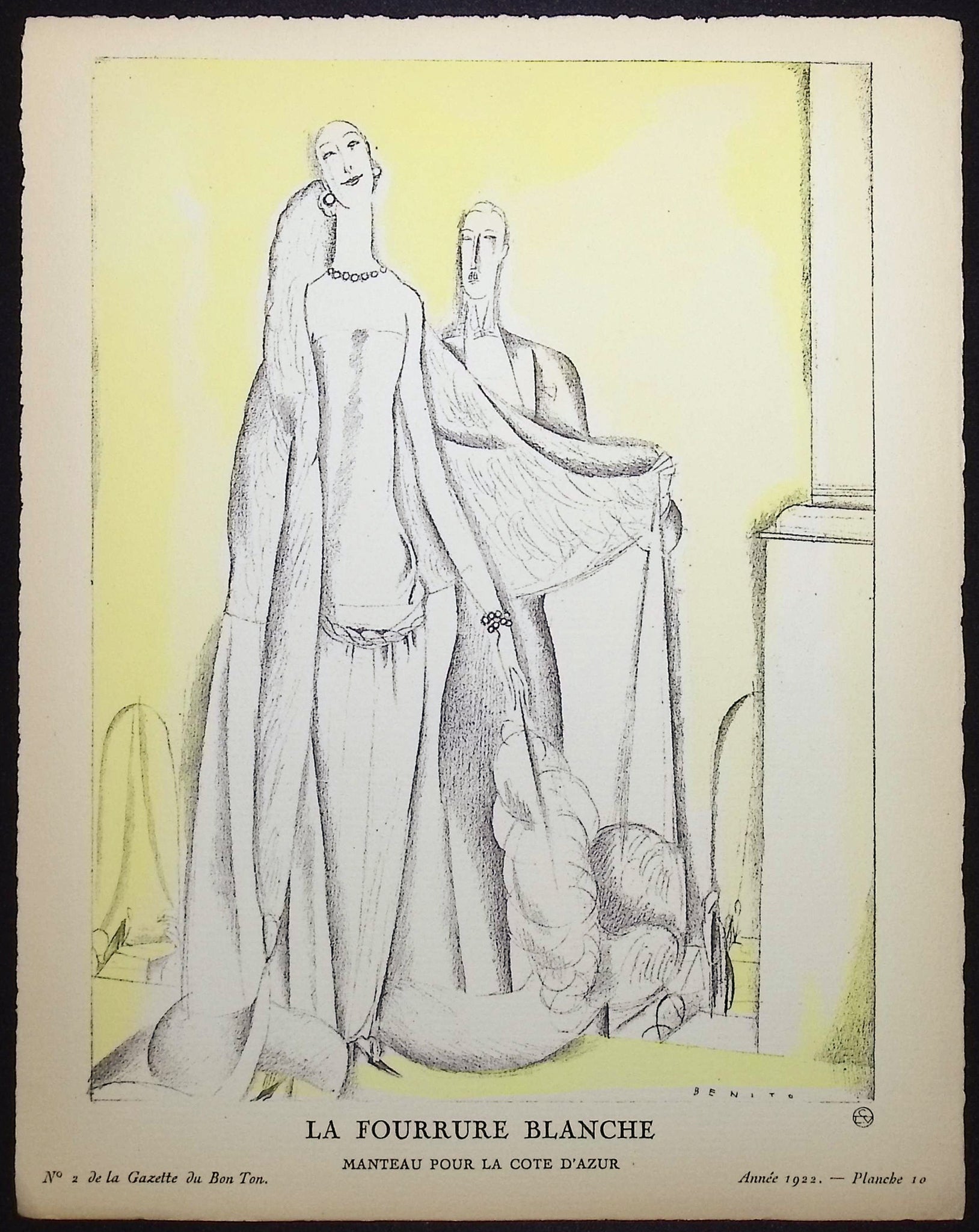 La Fourrure Blanche - Manteau pour la Cote d'Azur
