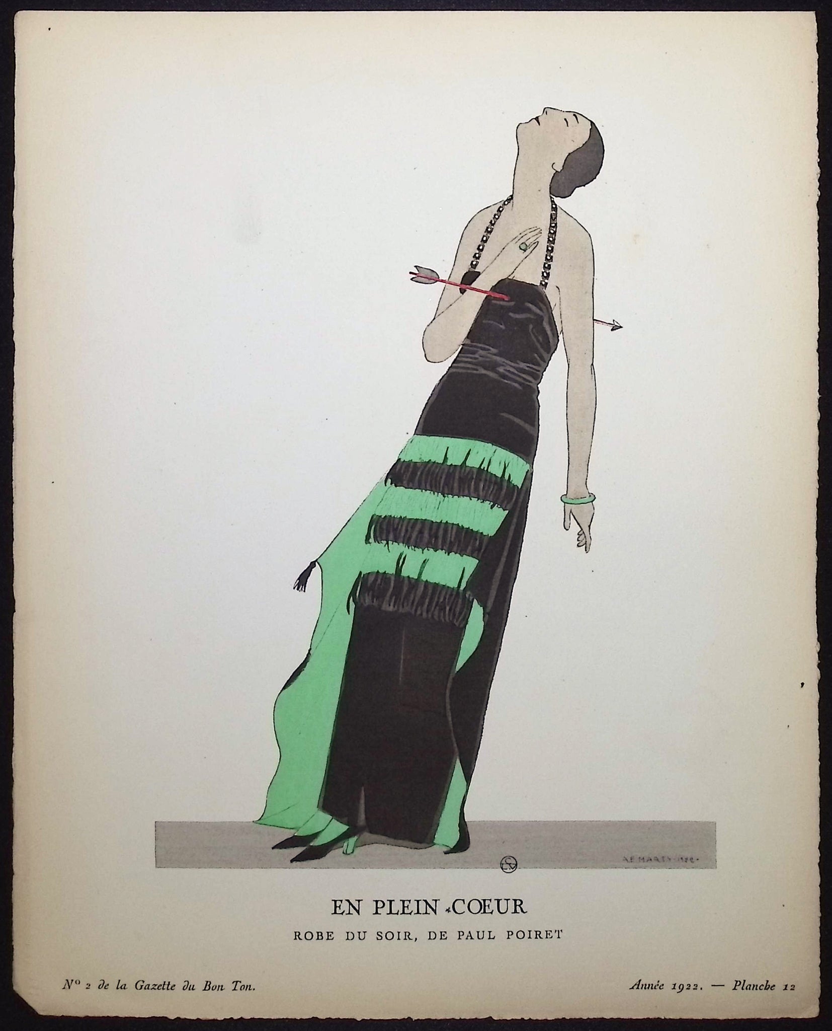 En Plein Coeur - Robe du soir, de Paul Poiret