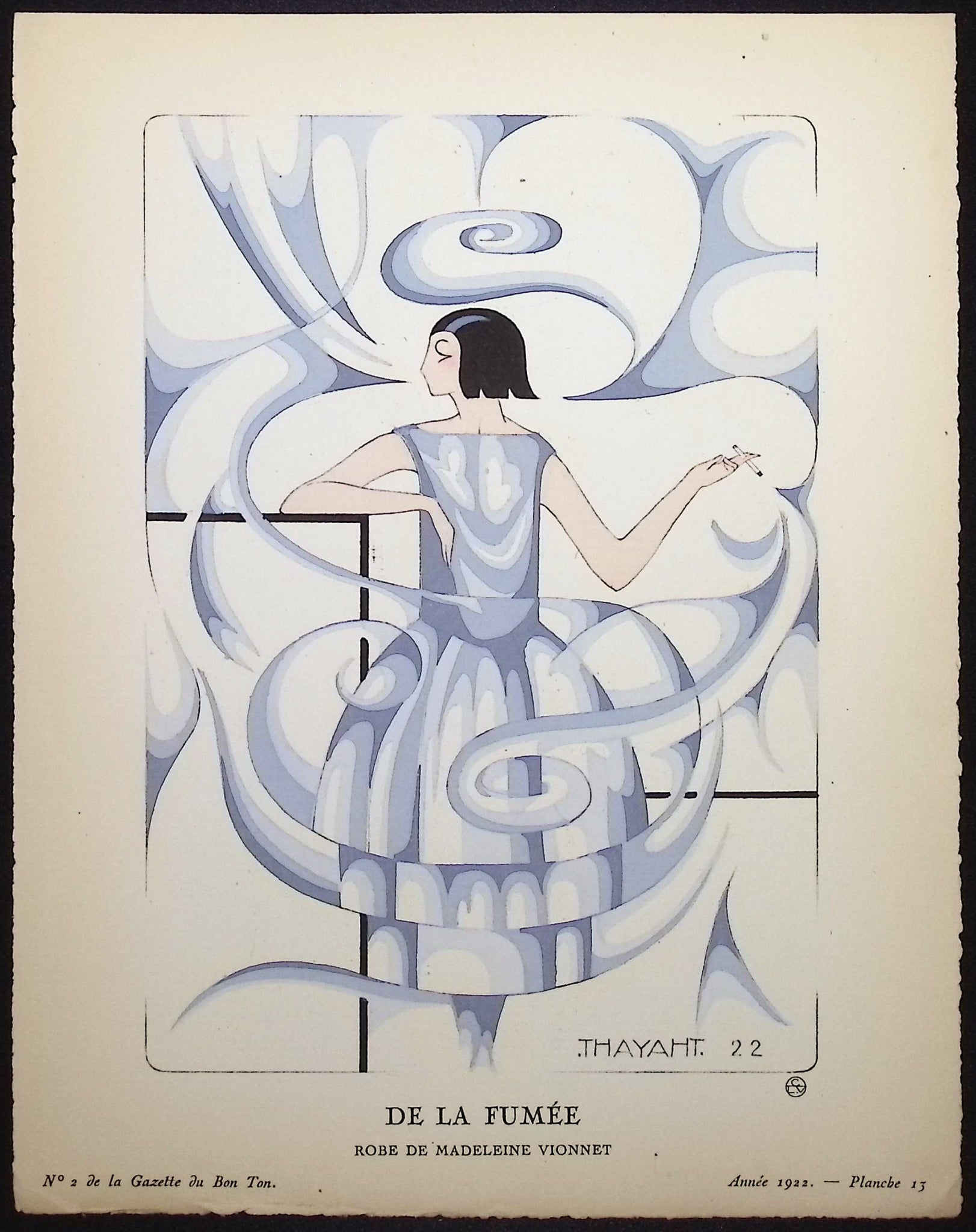 De La Fumee - Robe de Madeleine Vionnet