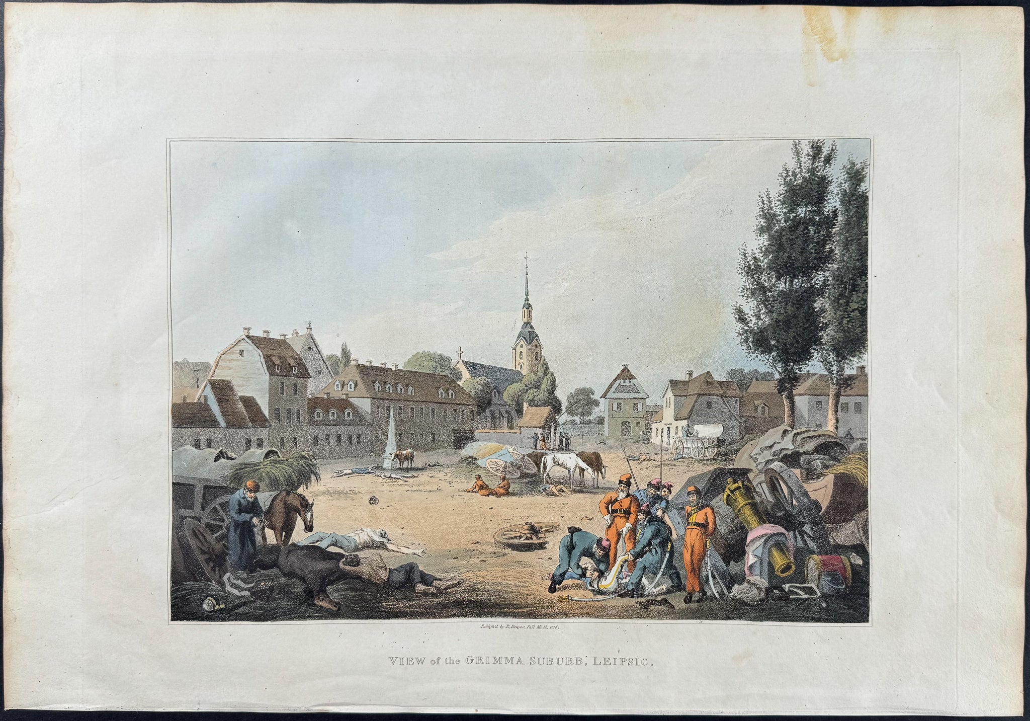 View of the Grimma Suburb, Leipsic