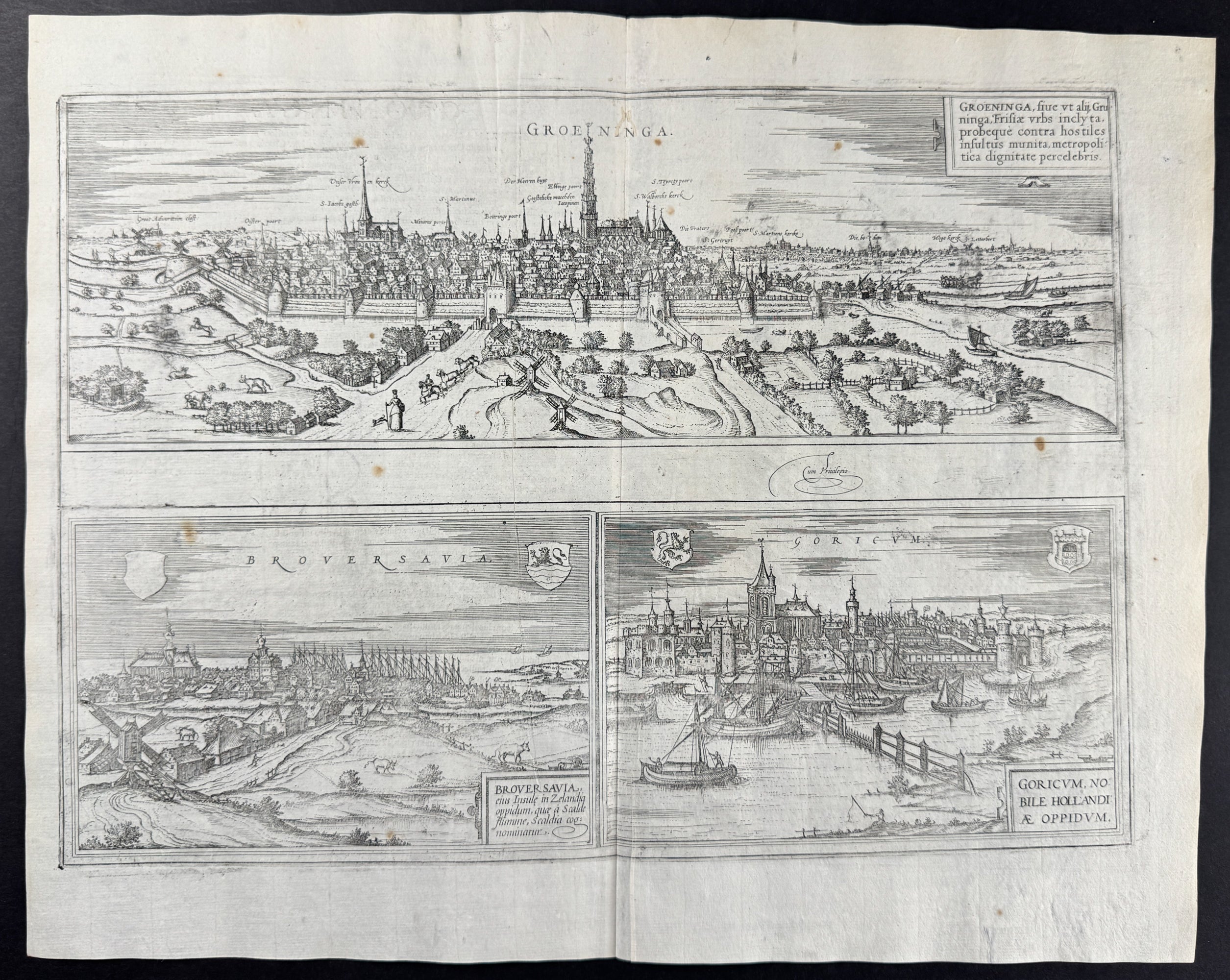 Views of Netherlands: Groninga, Brouwershaven, Gorimchen