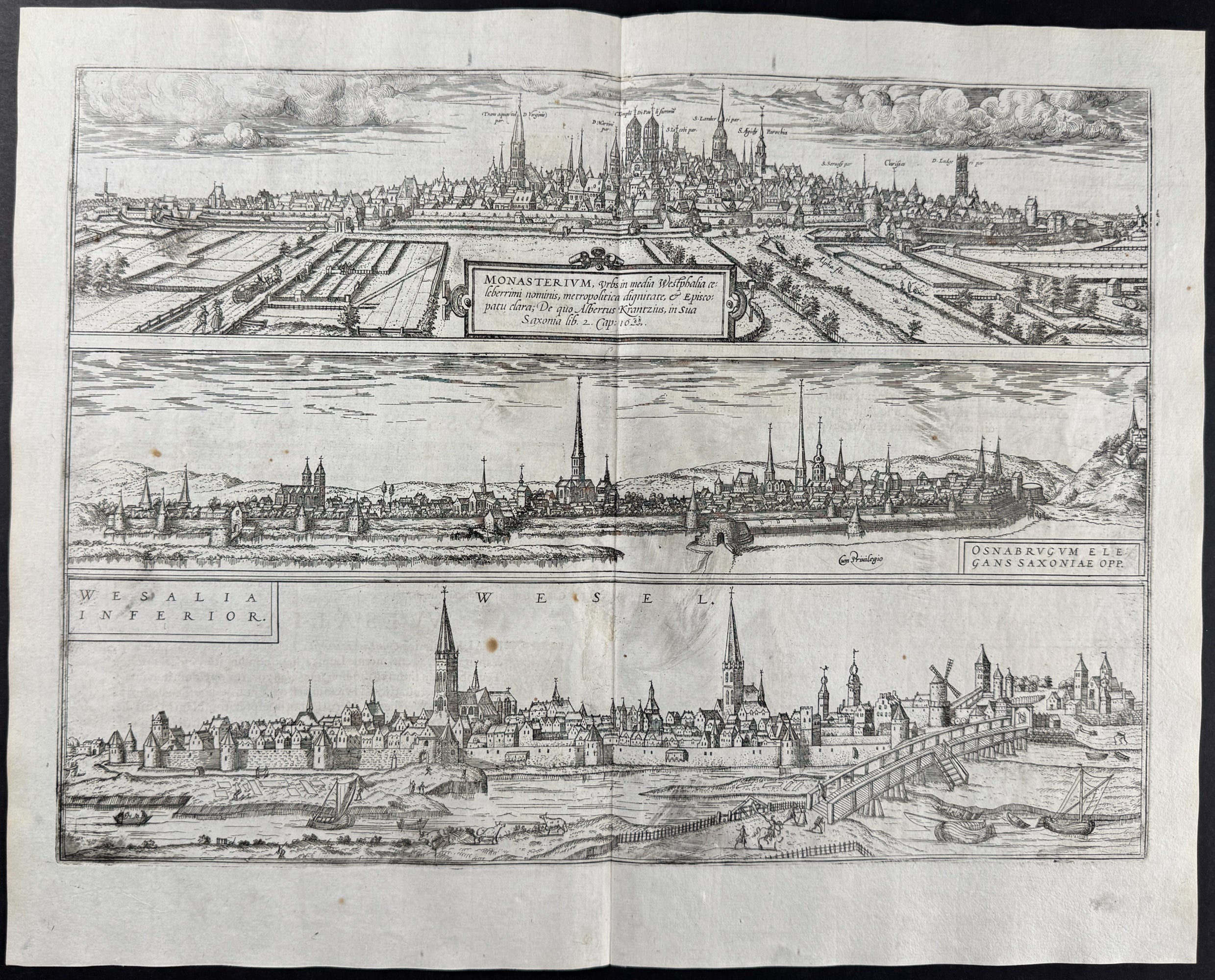 Views of Germany: Münster, Osnabrück, and Wesel