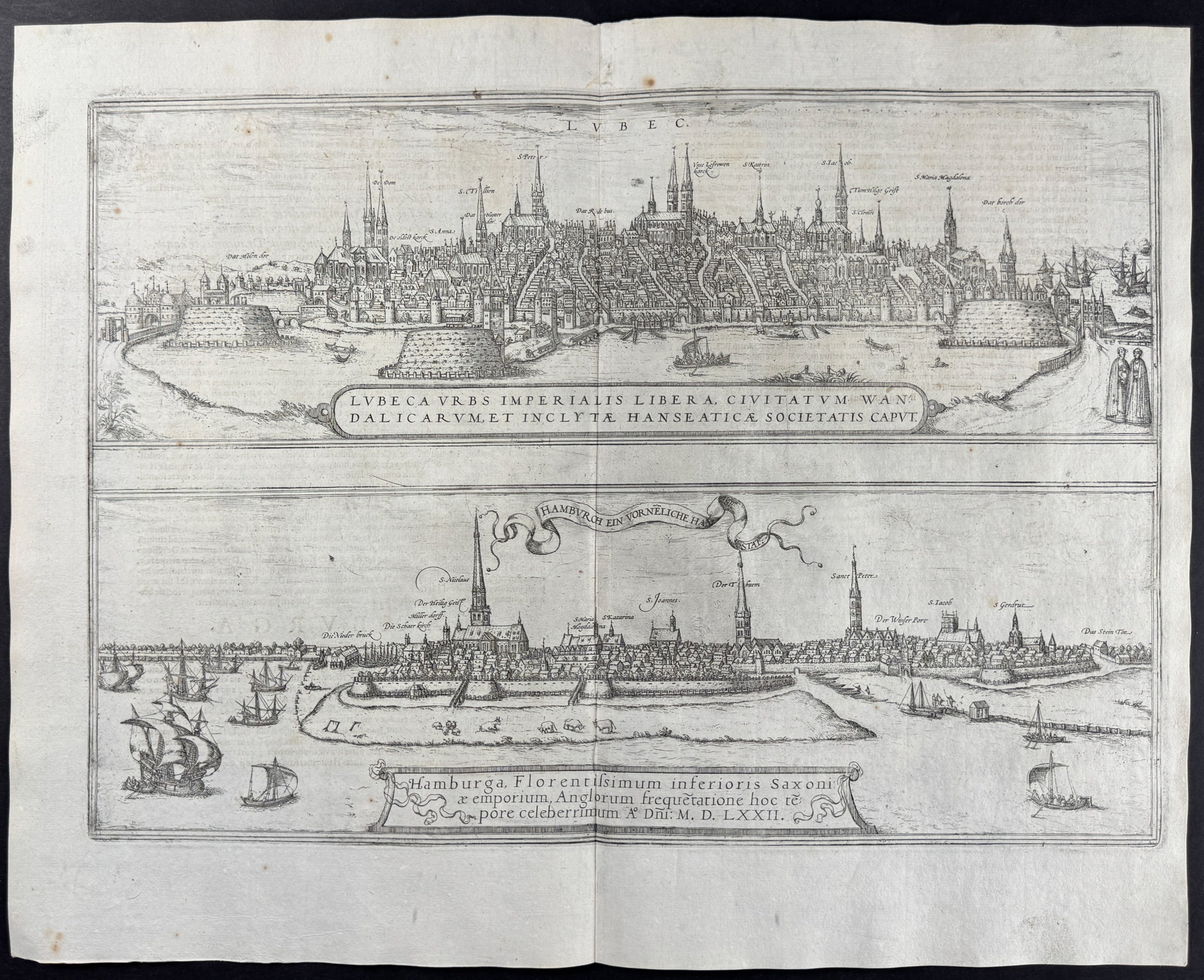 Views of Germany: Lubeck and Hamburg