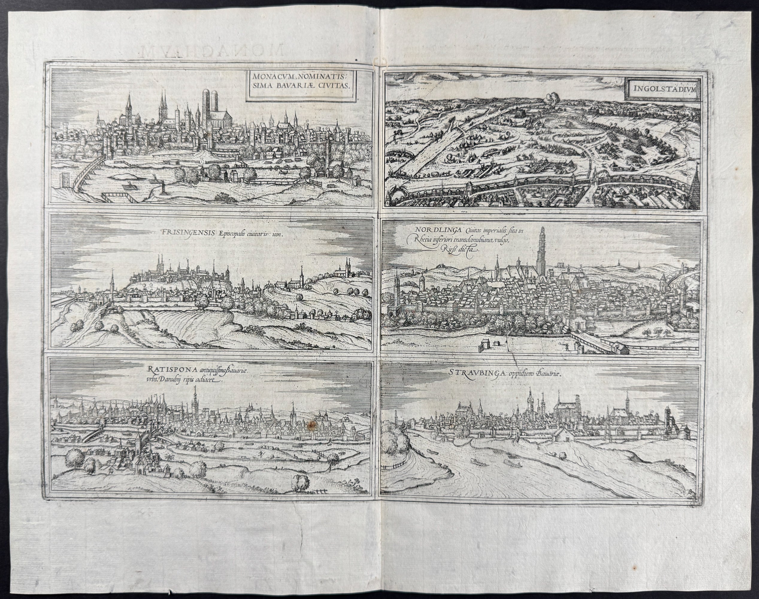 Views of Germany: Munich, Regensburg, Ingolstadt, Nordlinga, Frisinga, & Strauburg