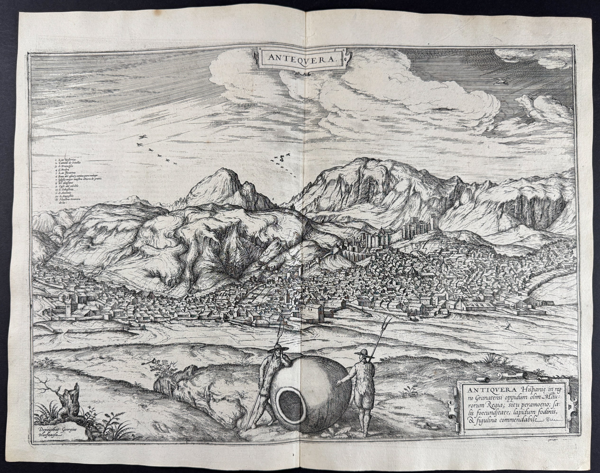 View of Antequera, Granada, Spain