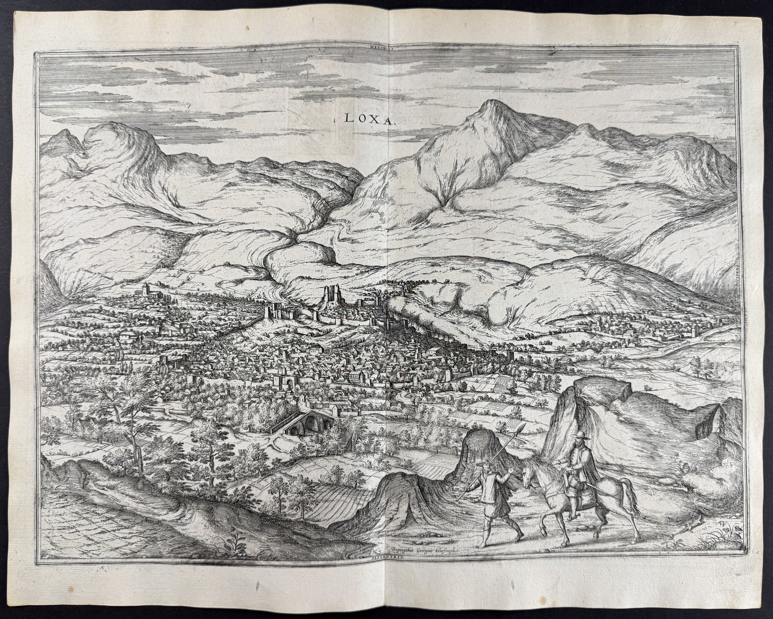 View of Loja, Spain