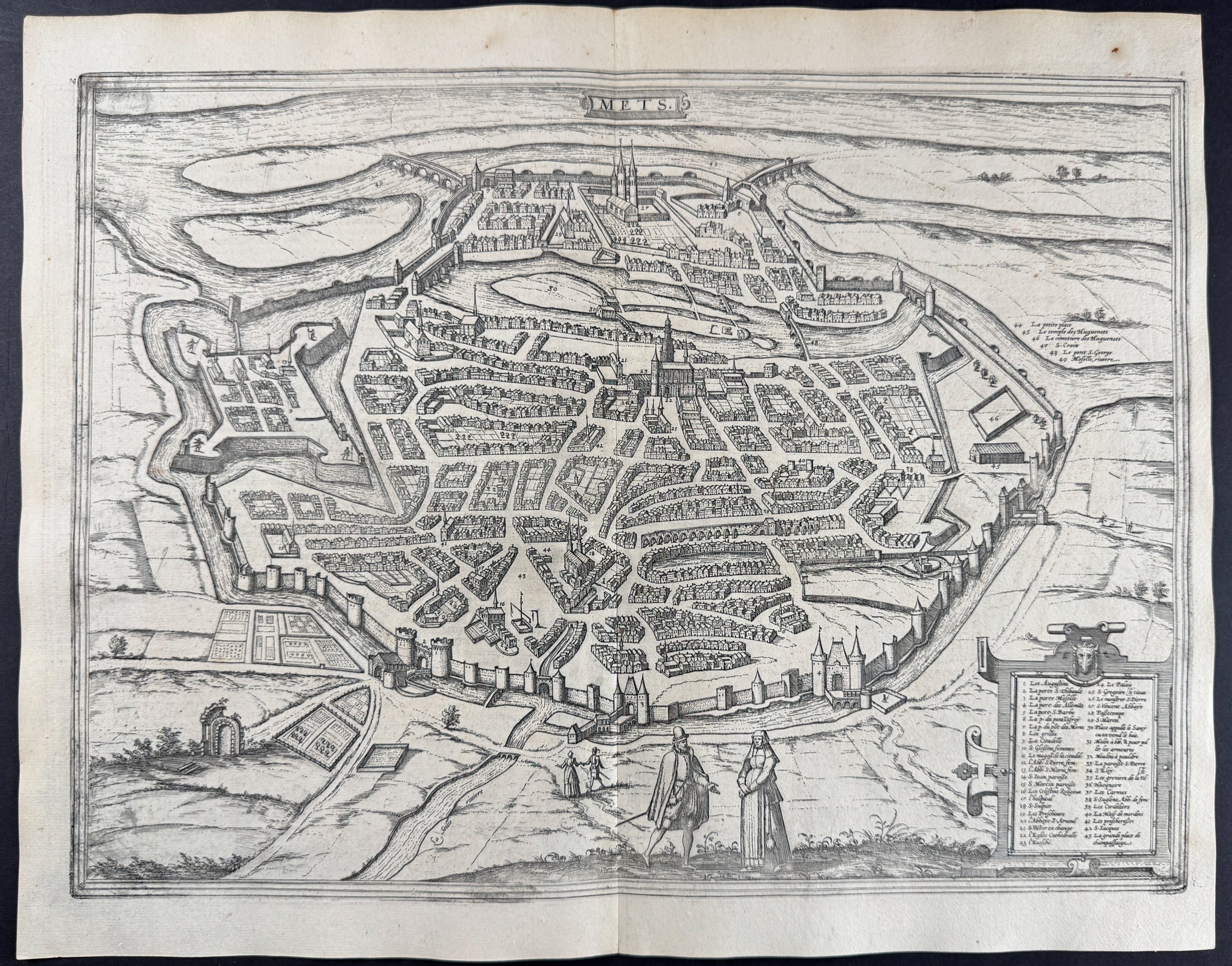 View of Metz, France