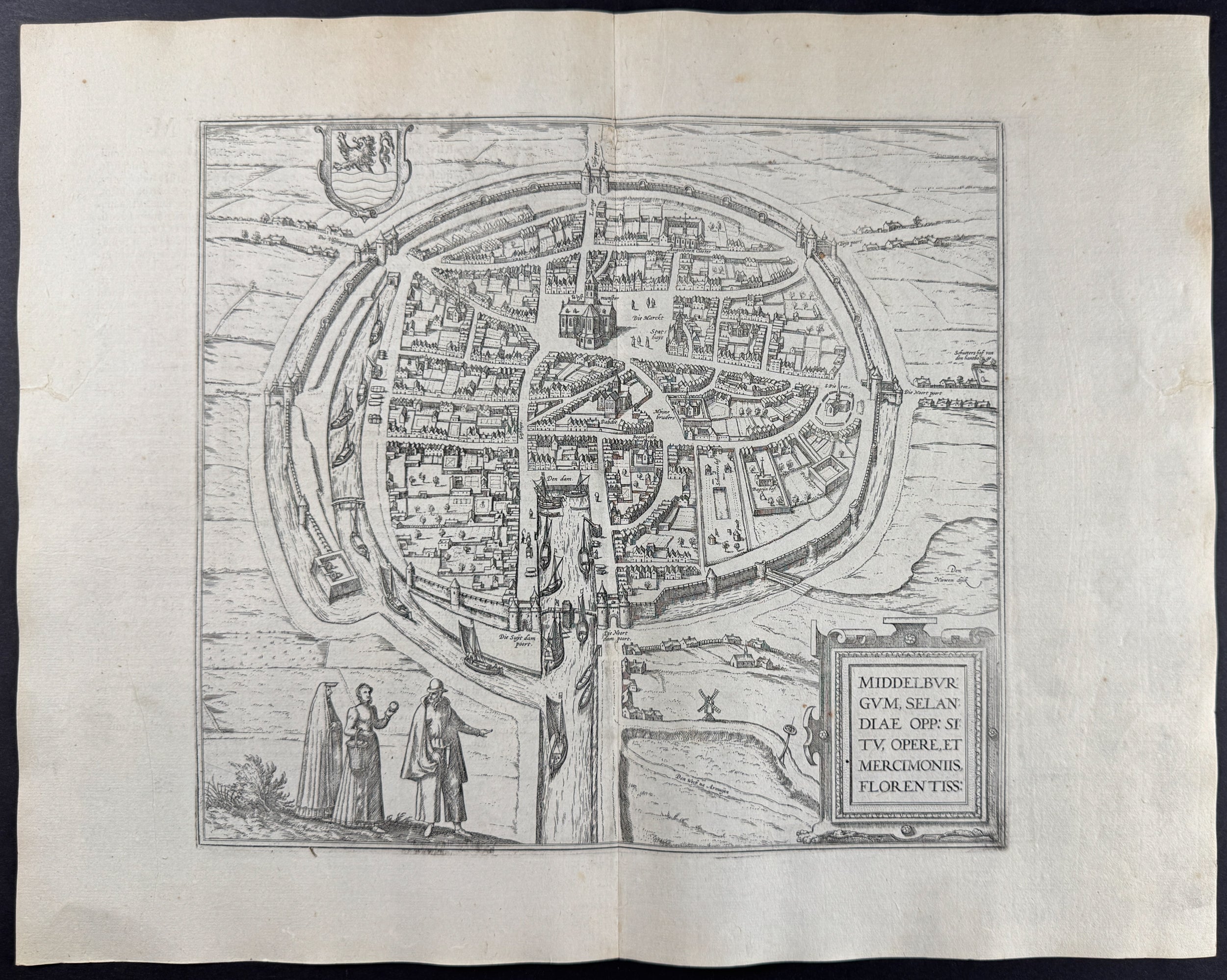 View of Middelburg, Netherlands