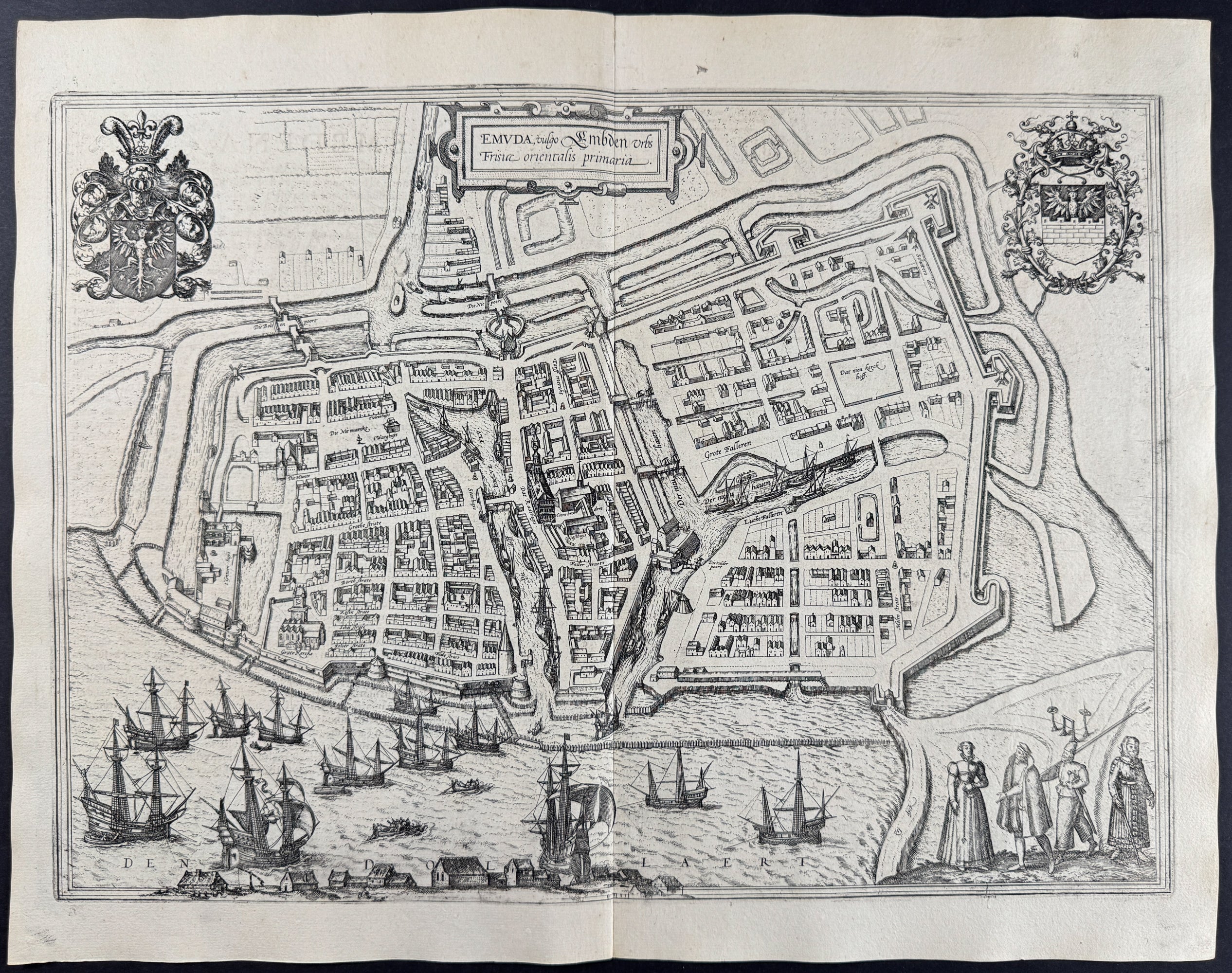 View of Emden, Germany