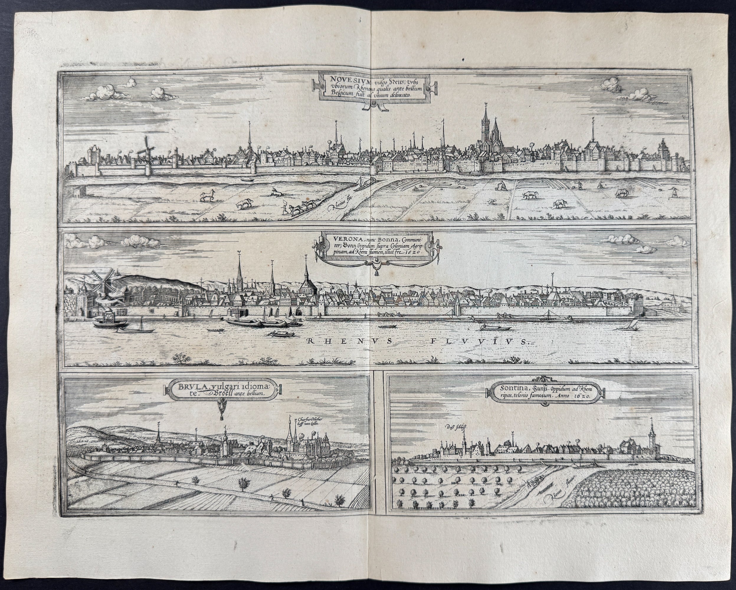 Views of Germany: Bonn, Neuss, Buhl and Zons