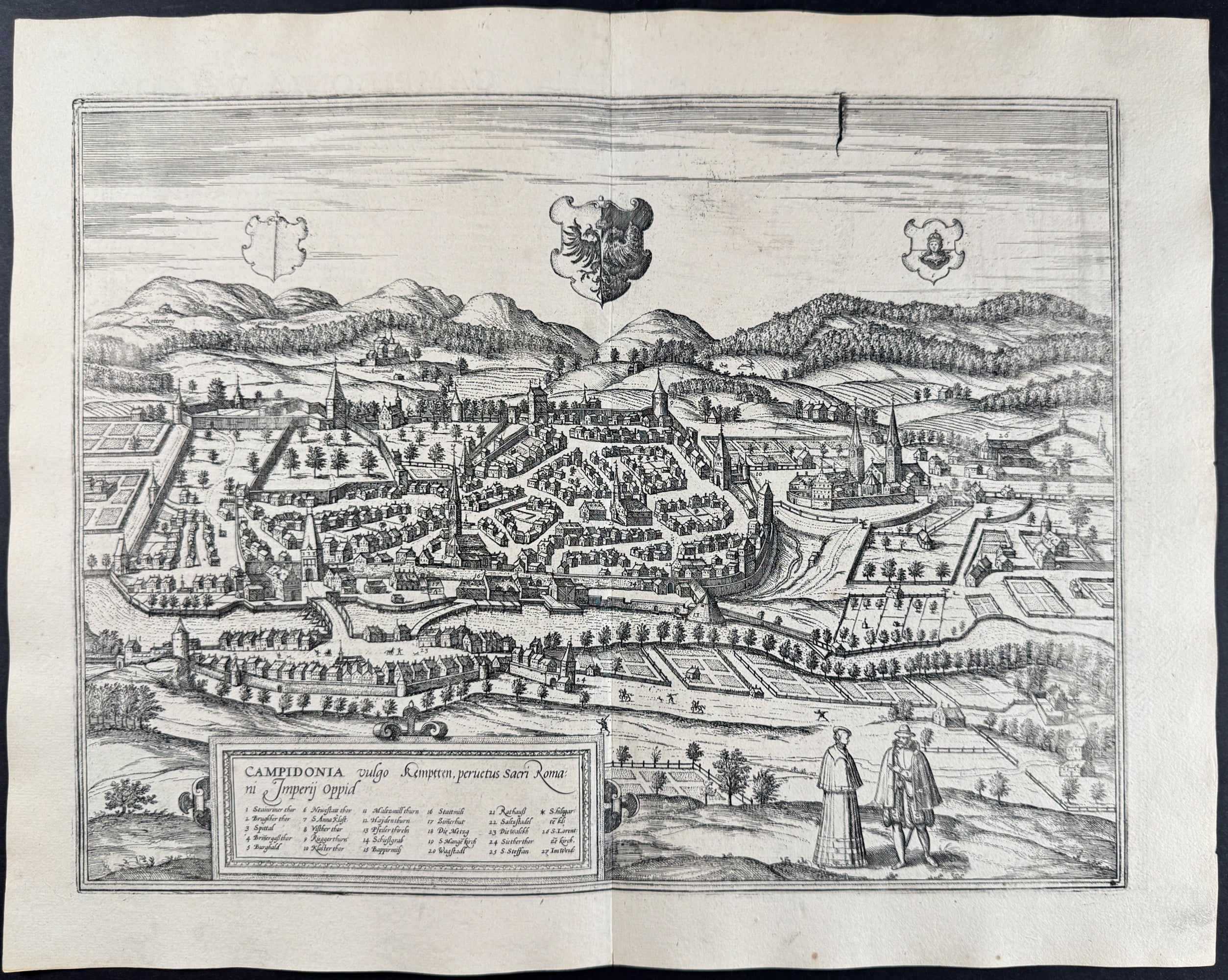 View of Kempten, Germany