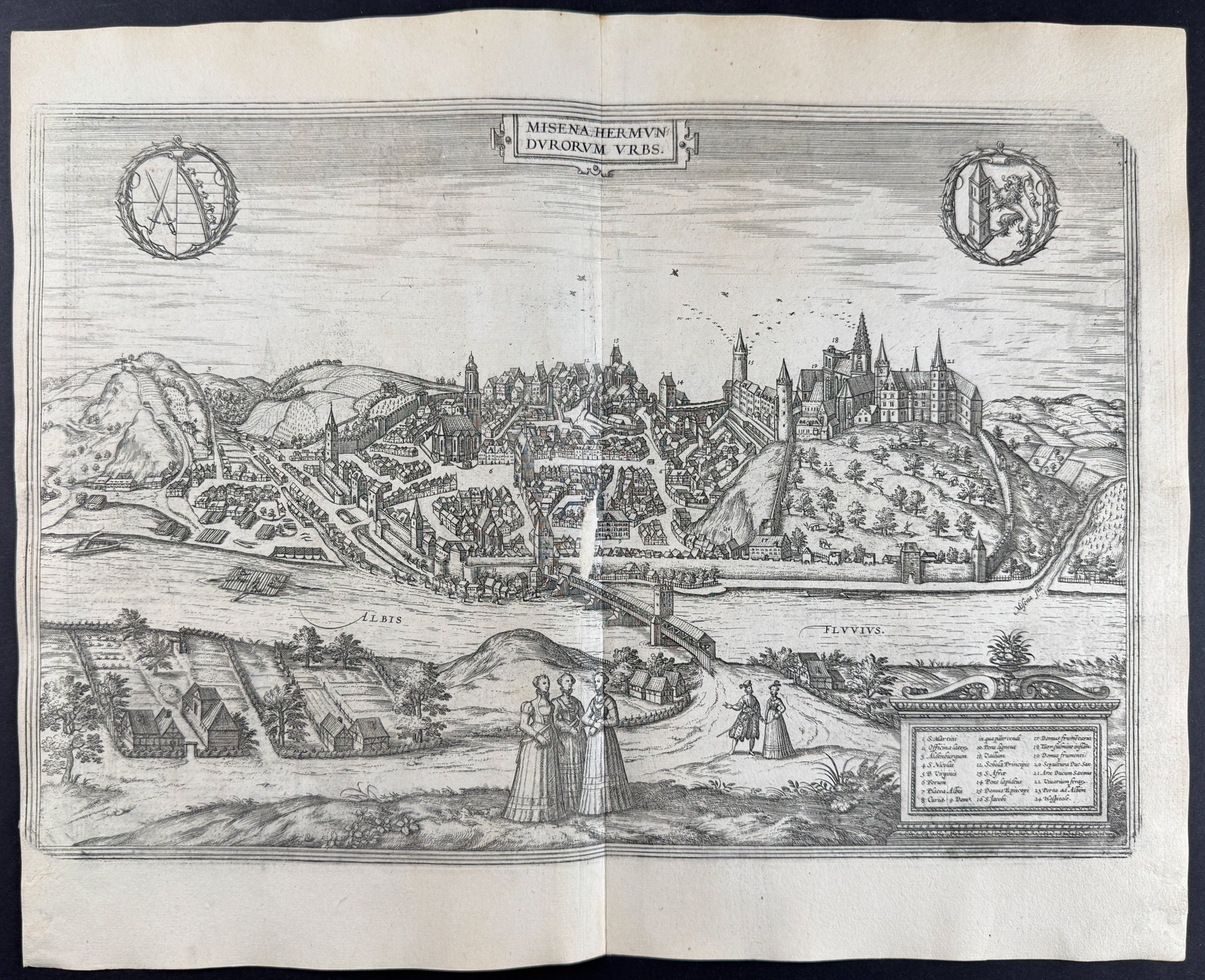 View of Meissen, Germany