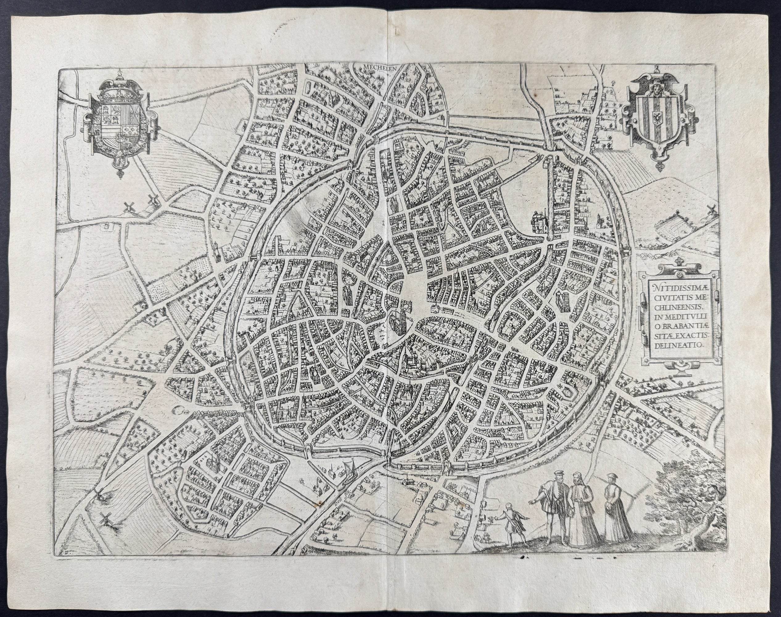 View of Mechelen, Germany