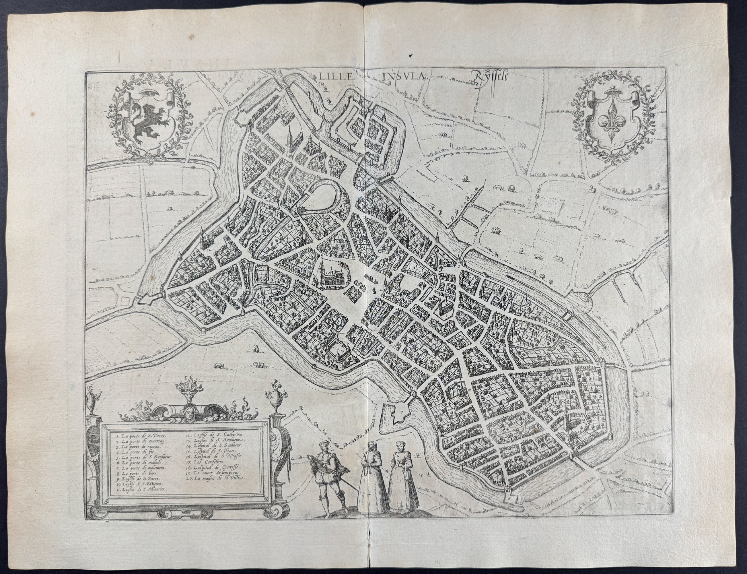 View of Lille, France