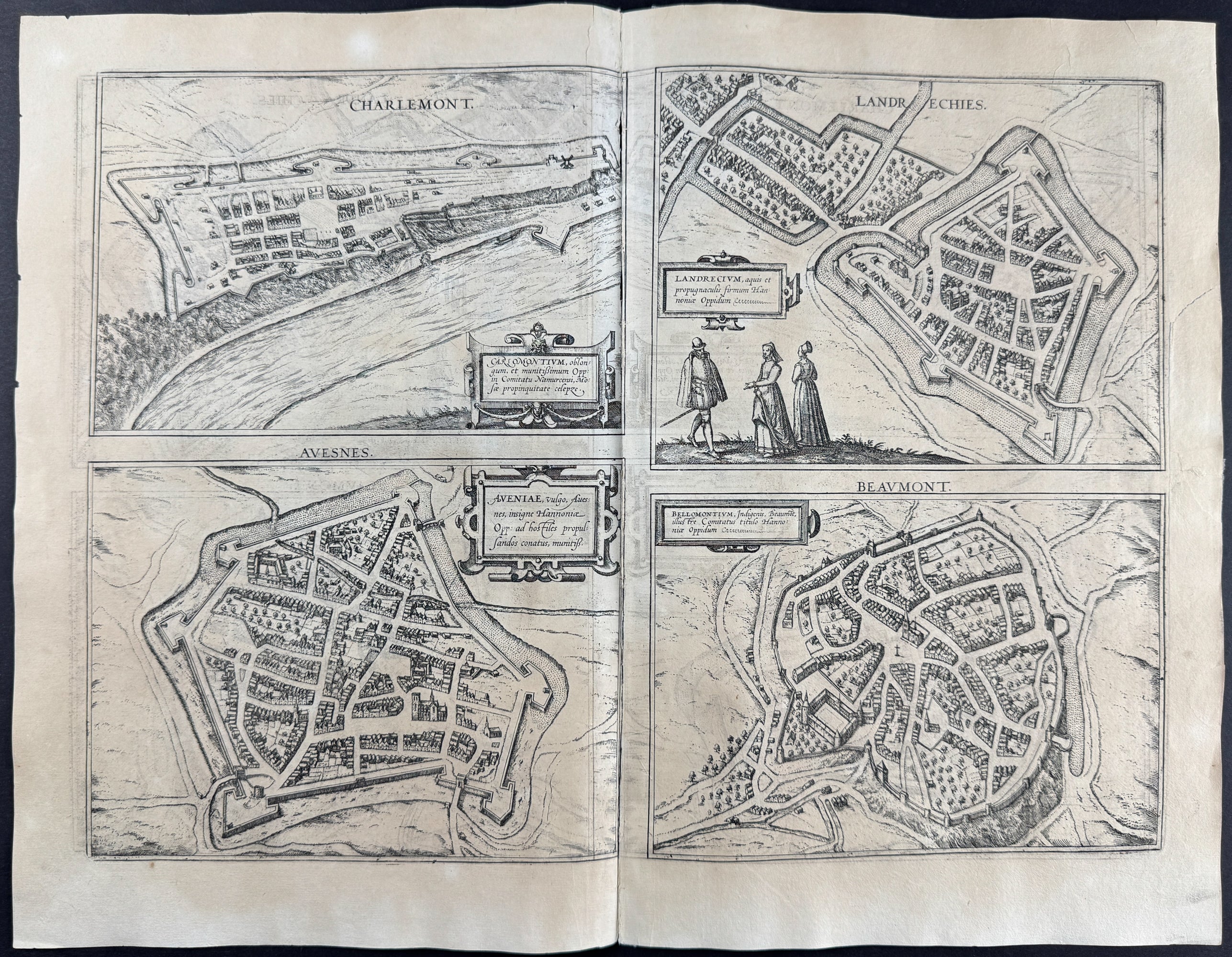 Views of France: Charlemont, Beaumont, Avesnes, & Landrecies